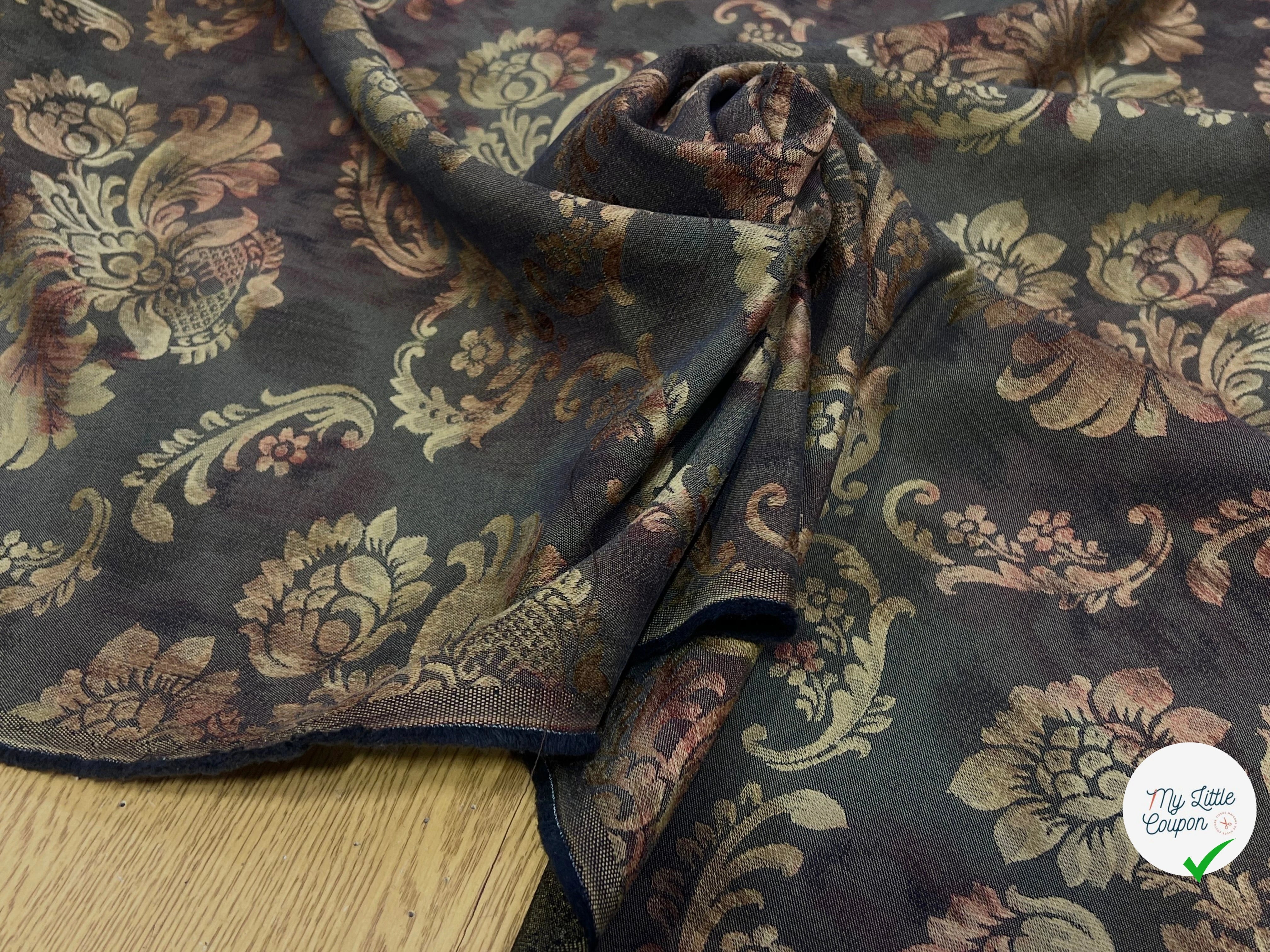 TOILE JACQUARD LOURDE BAROQUE - My Little Coupon