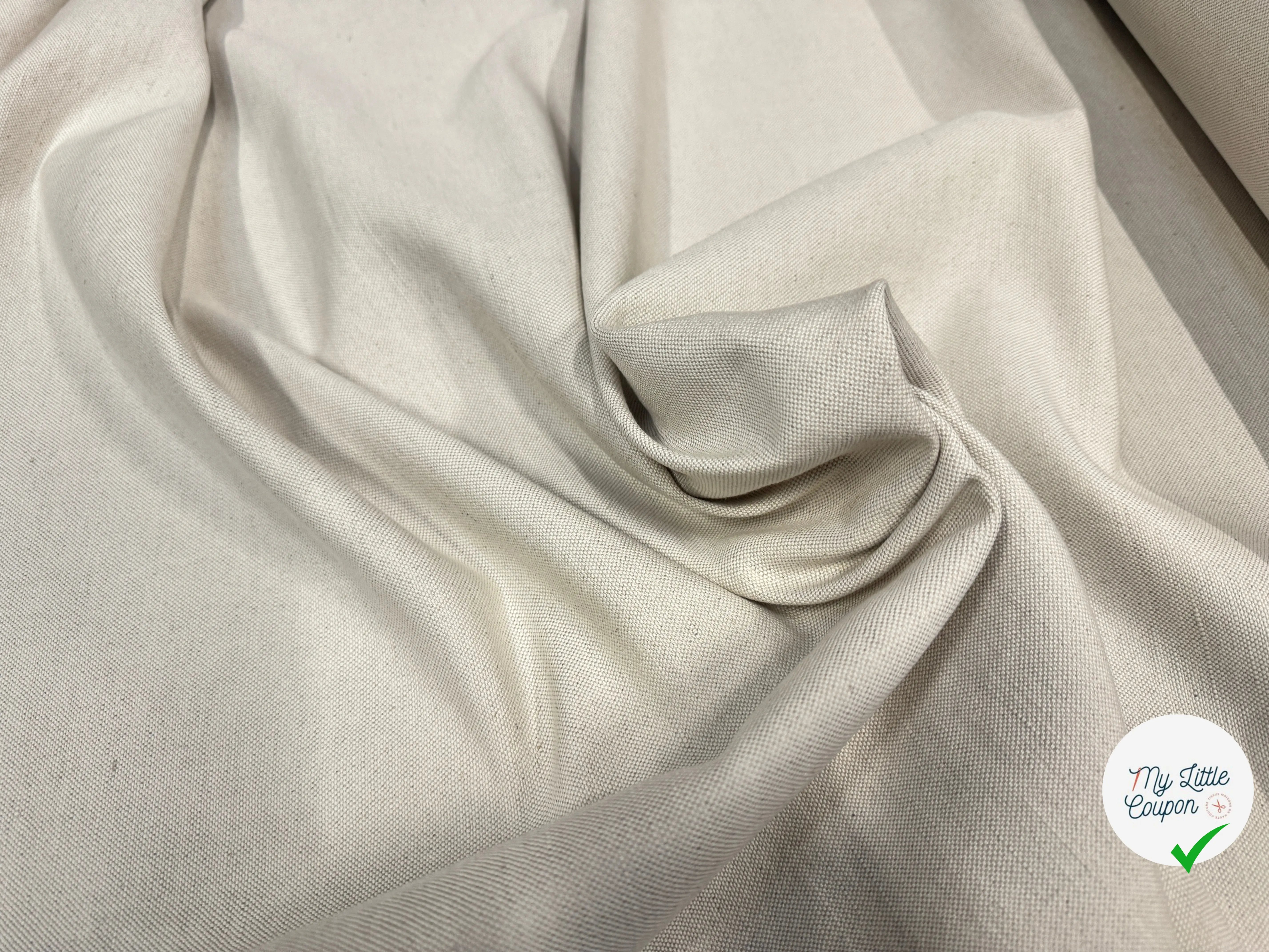 TOILE LOURDE TESSILI SOLUZIONI COTON EFFET LIN - My Little Coupon