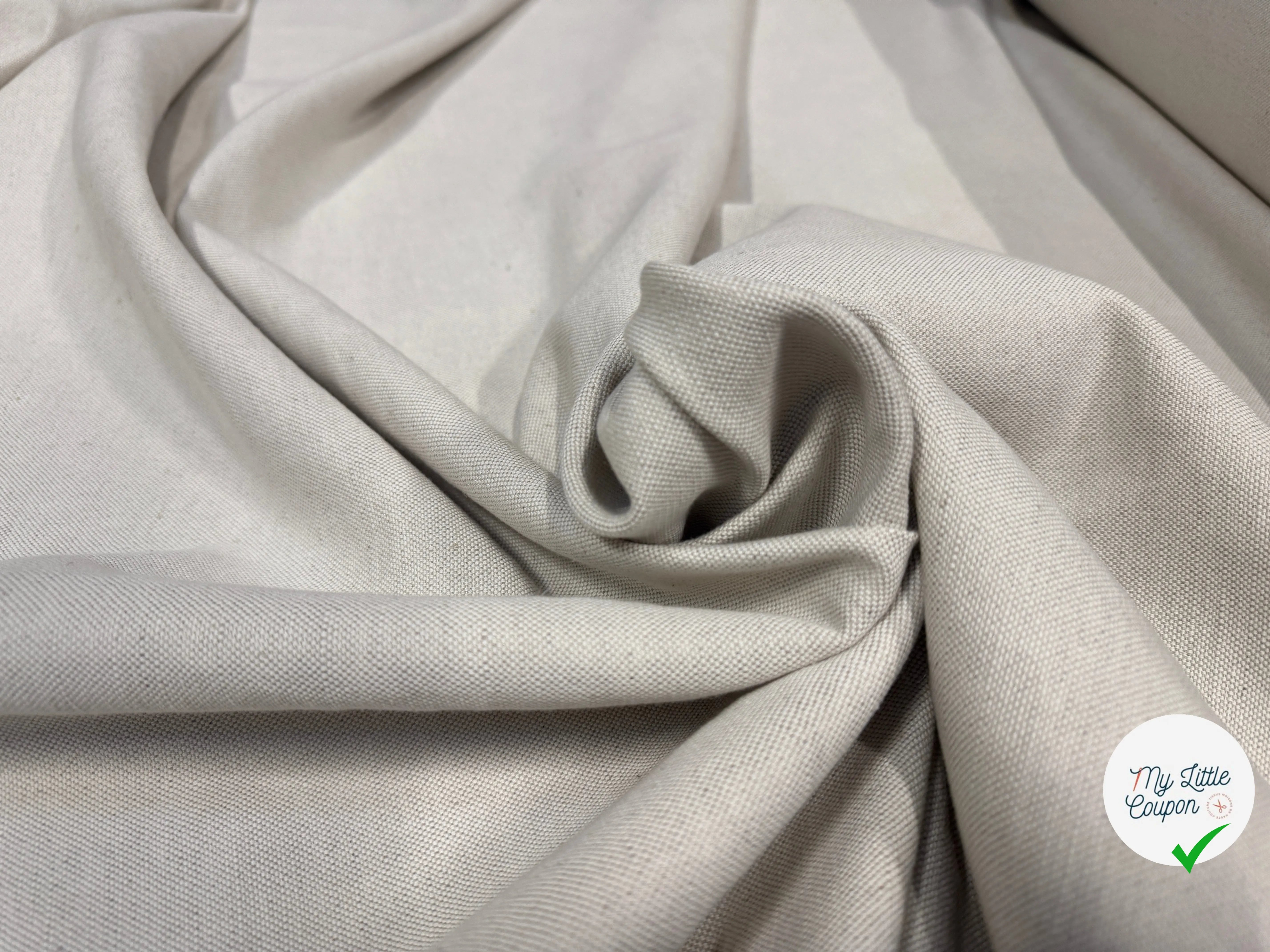 TOILE LOURDE TESSILI SOLUZIONI COTON EFFET LIN - My Little Coupon