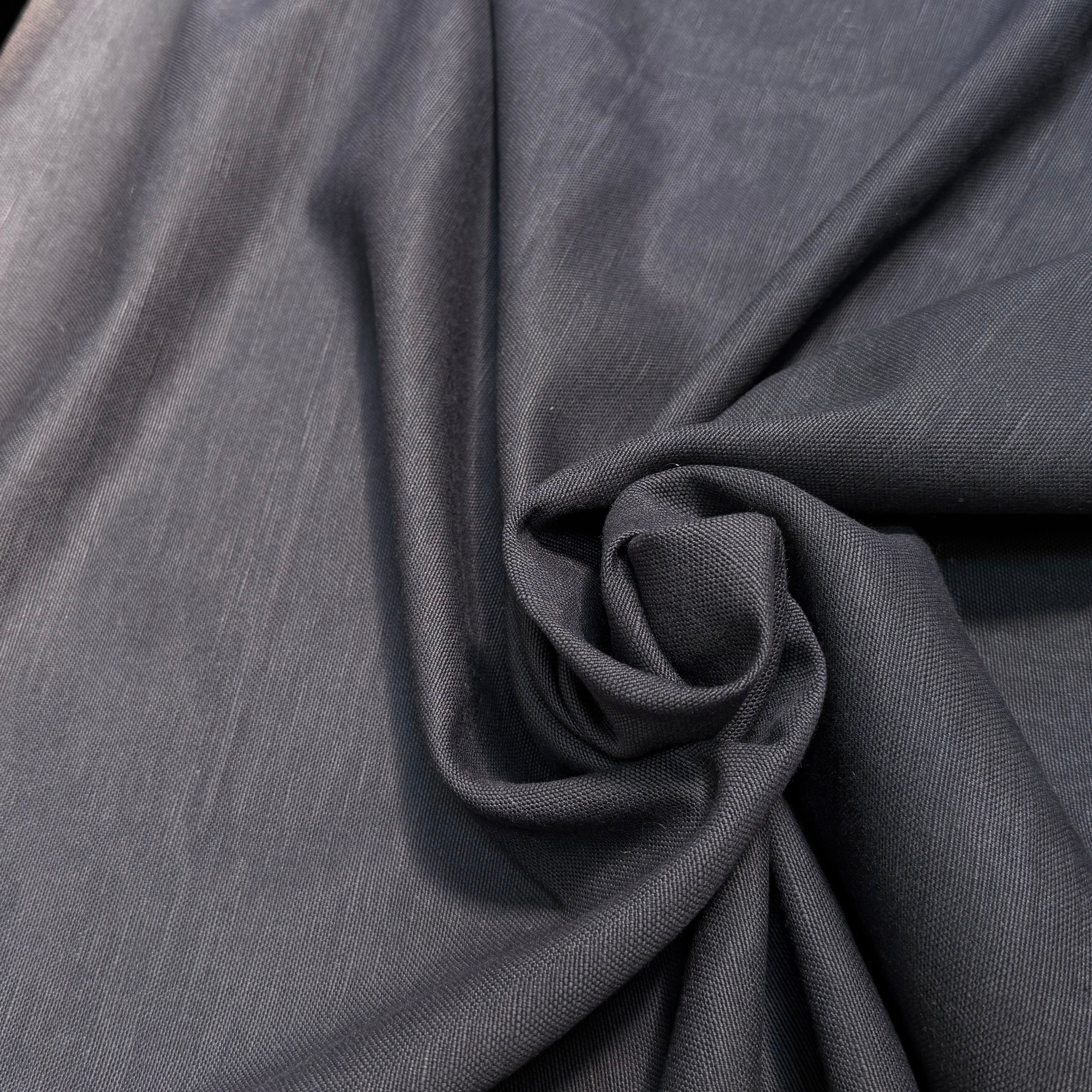 TOILE NATTÉE DE COTON LOURD NAVY - My Little Coupon