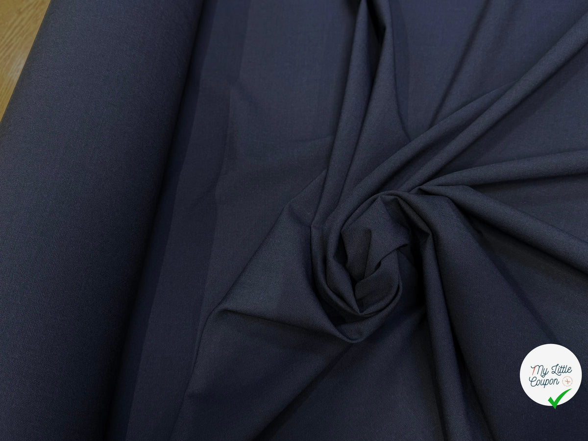 TOILE POLYLAINE BLEU MARINE PLOMBANT - My Little Coupon