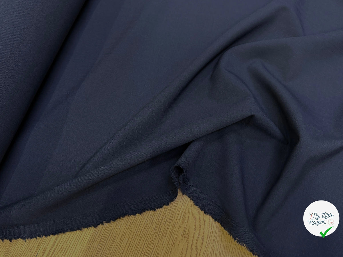 TOILE POLYLAINE BLEU MARINE PLOMBANT - My Little Coupon