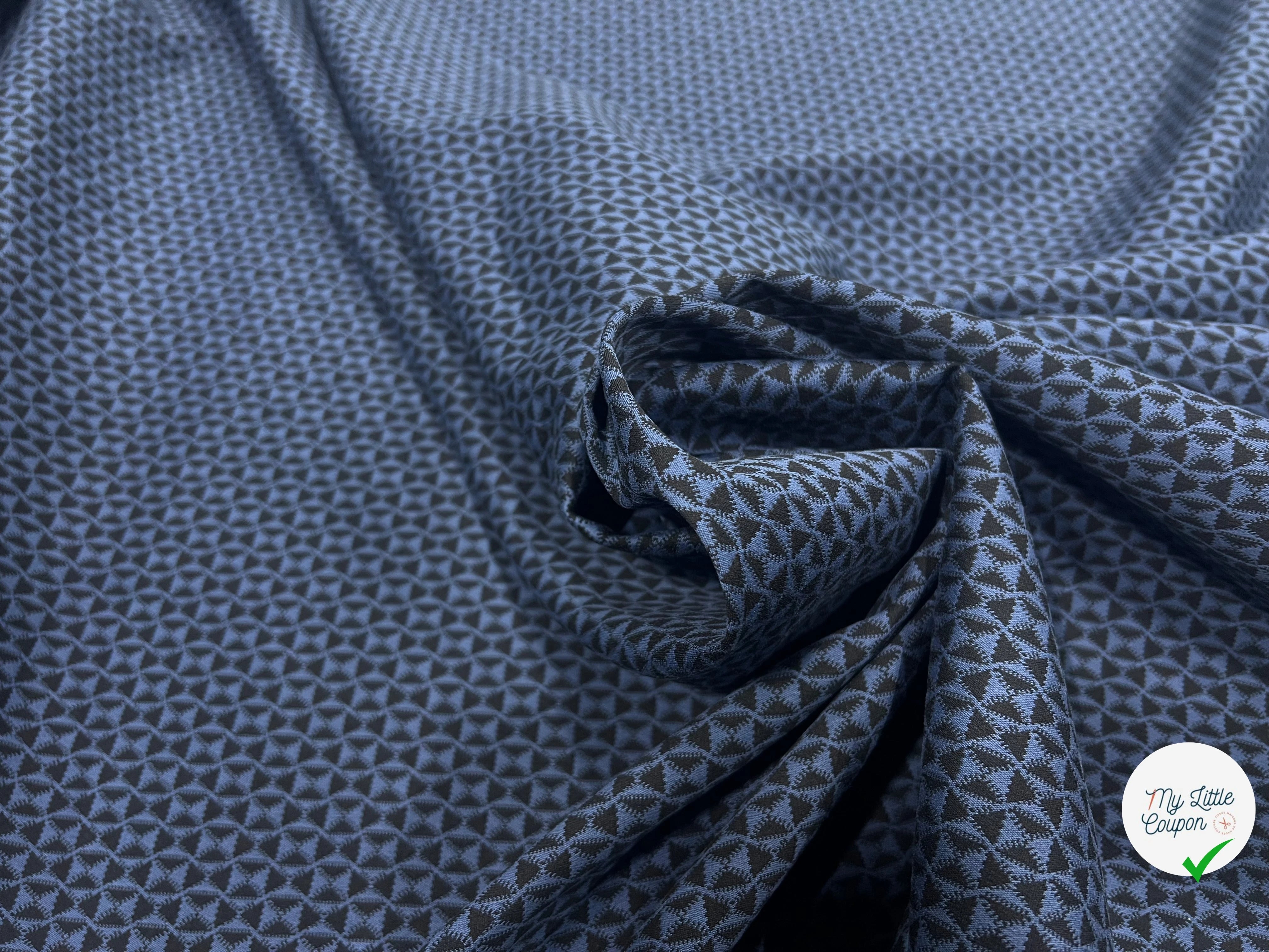 TOILE STERTCH GÉOMETRIQUE ITALIE CHIC - My Little Coupon