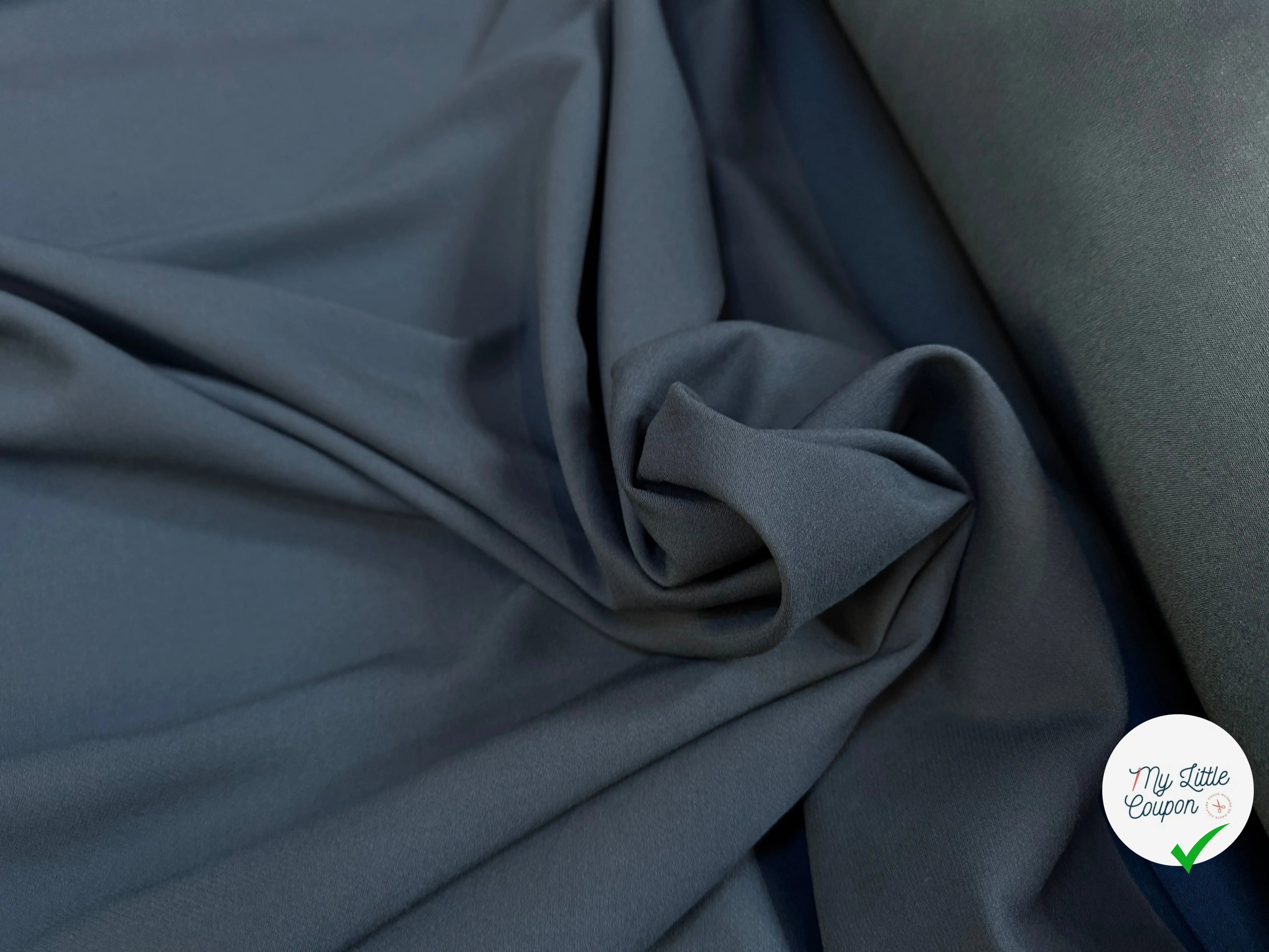 TOILE STRETCH VISCOSE LAINE VIERGE - My Little Coupon