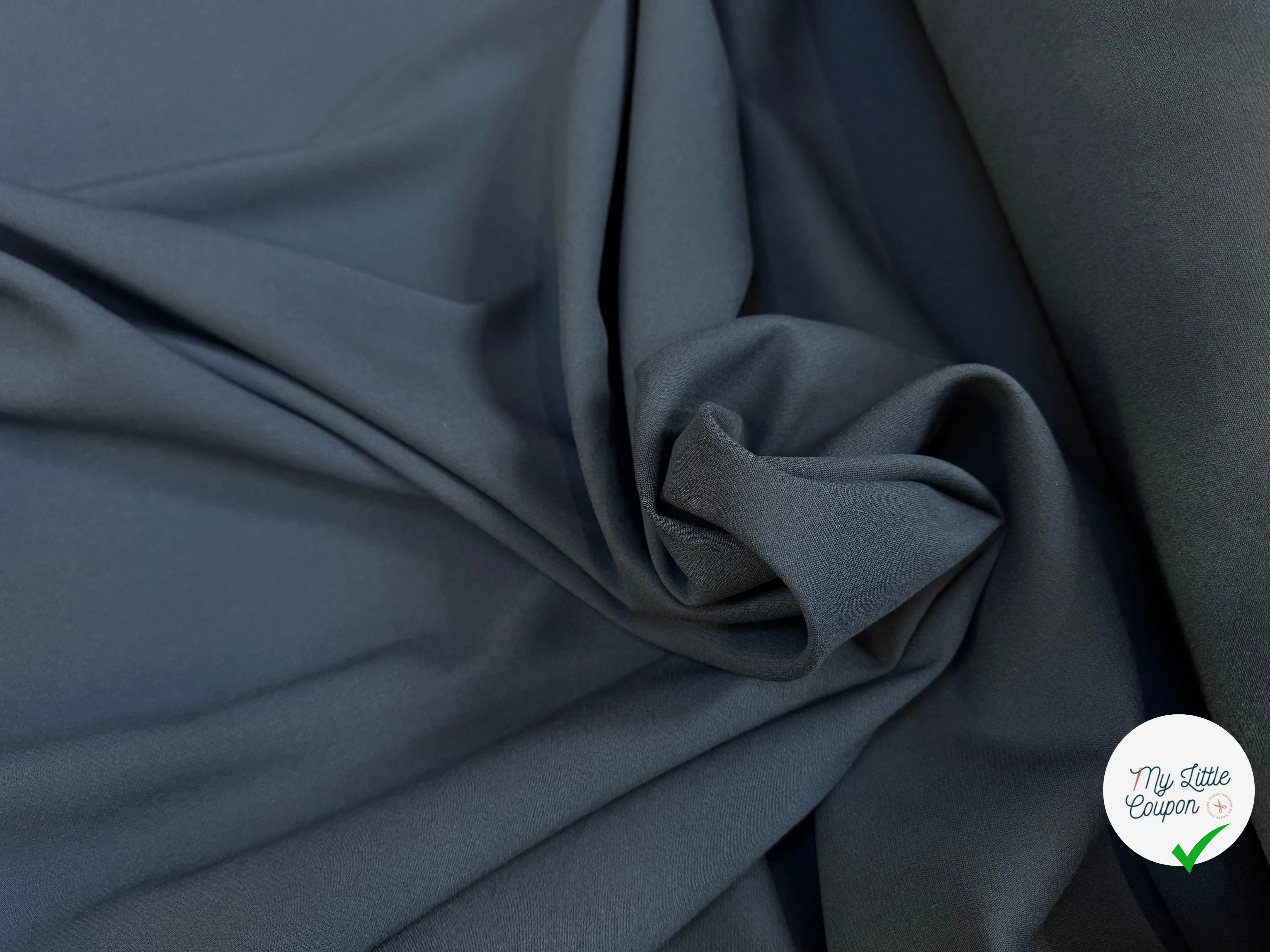 TOILE STRETCH VISCOSE LAINE VIERGE - My Little Coupon