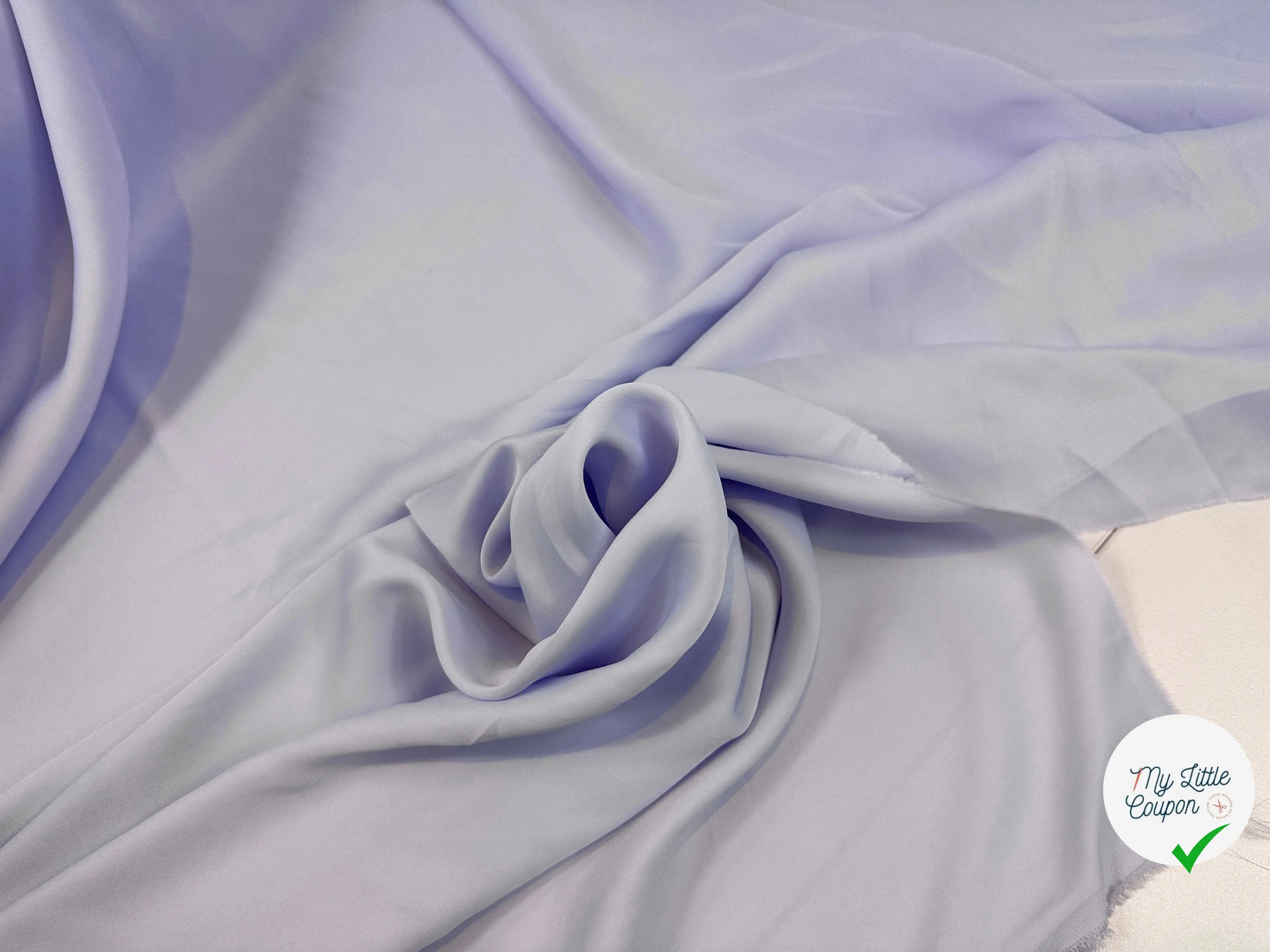 TOILE VISCOSE LOURDE FROIDE LILAS MSO