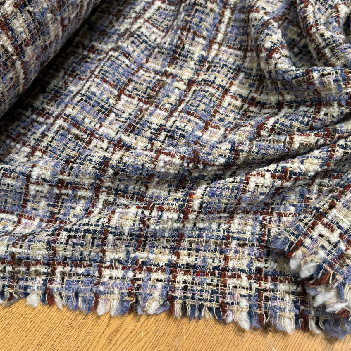TWEED BOUCLETTE 31% LAINE MULTICO FAITRIVIA - My Little Coupon