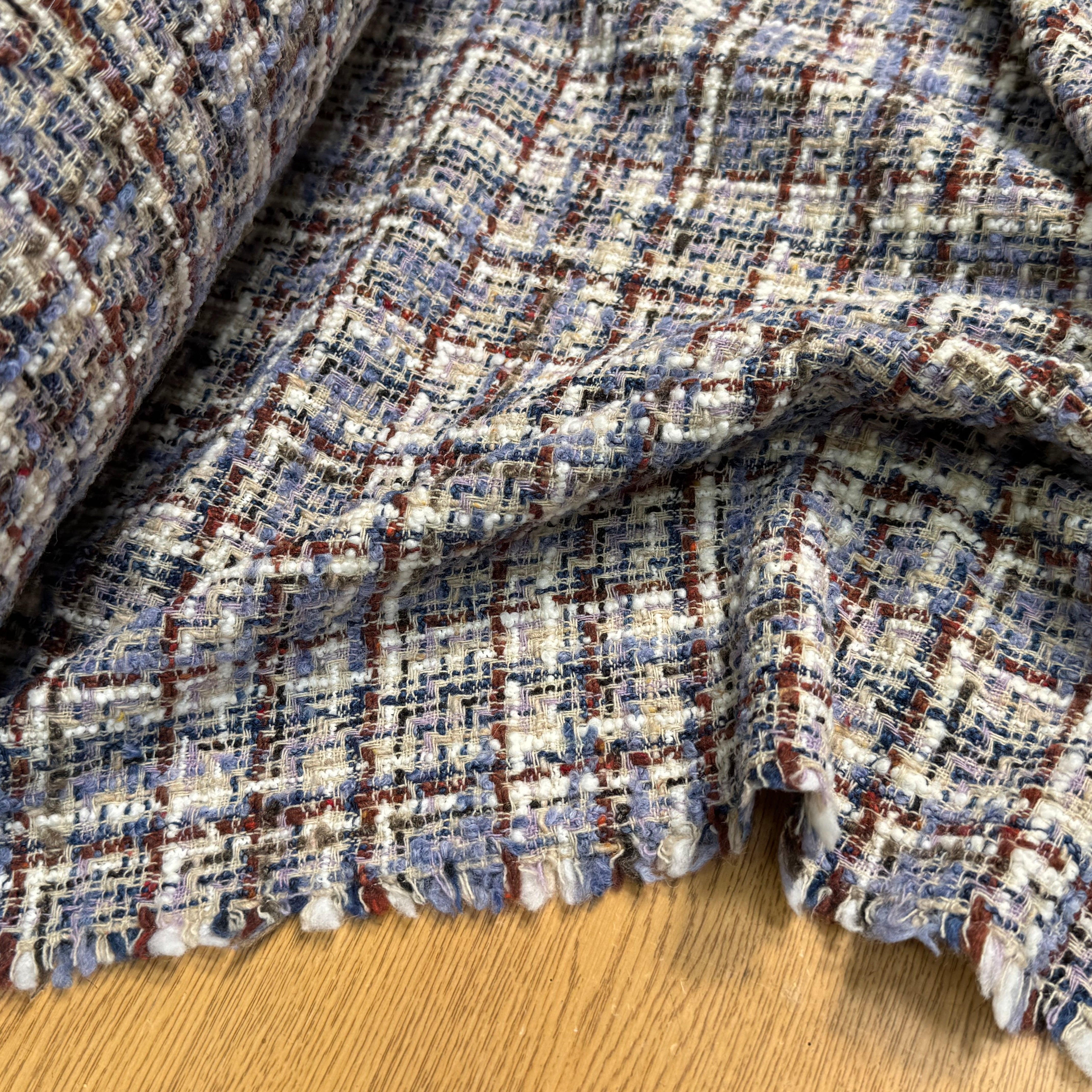 TWEED BOUCLETTE 31% LAINE MULTICO FAITRIVIA - My Little Coupon