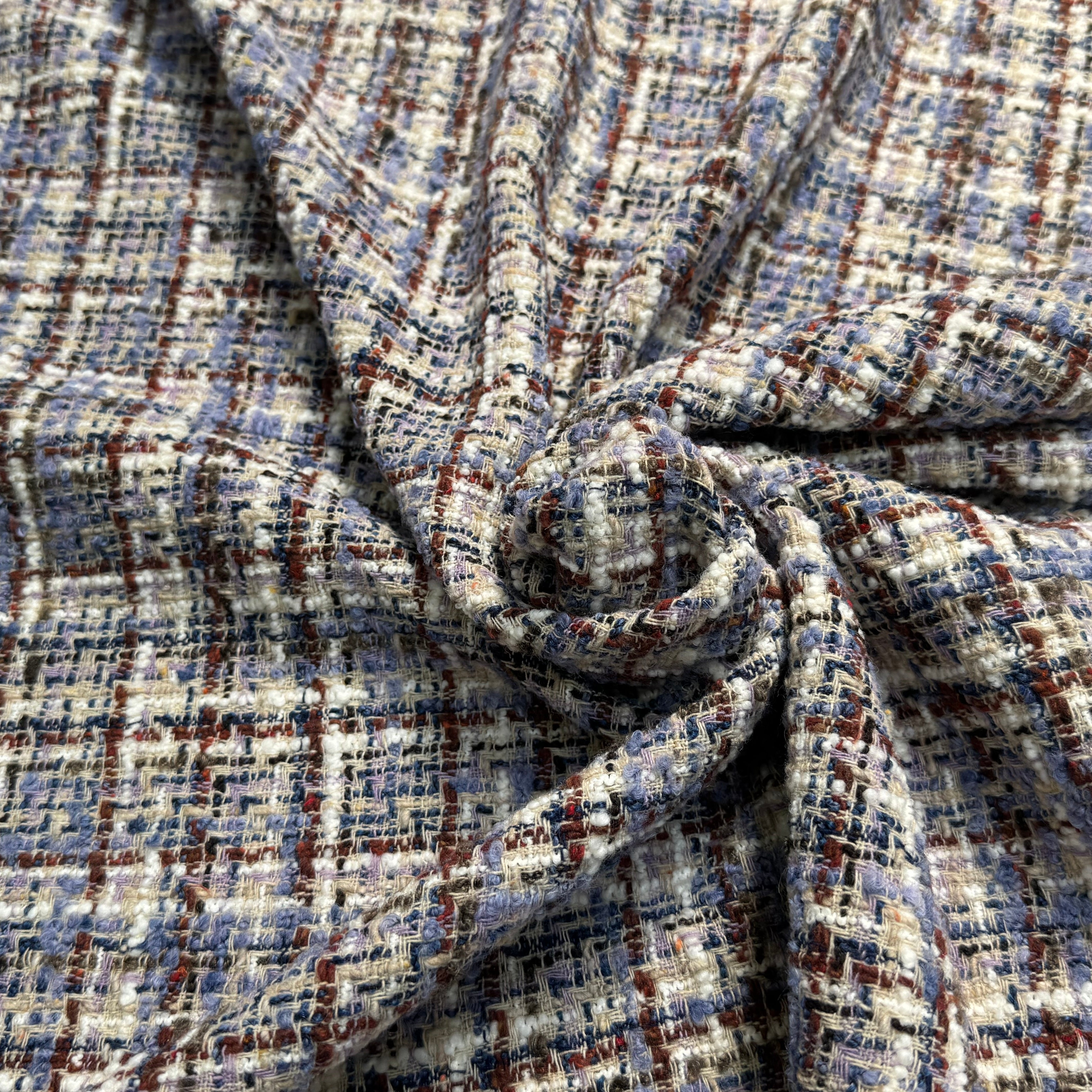 TWEED BOUCLETTE 31% LAINE MULTICO FAITRIVIA - My Little Coupon
