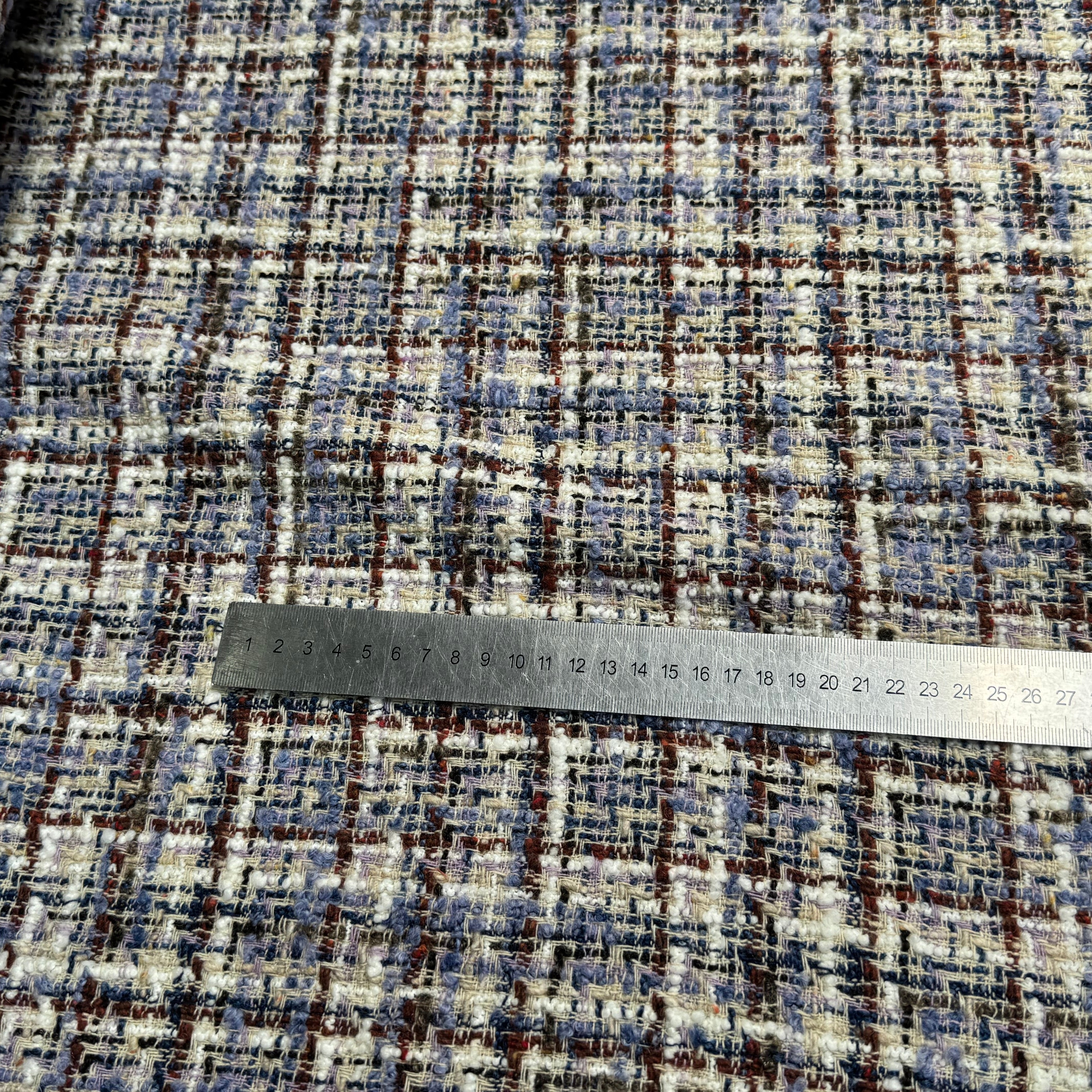 TWEED BOUCLETTE 31% LAINE MULTICO FAITRIVIA - My Little Coupon