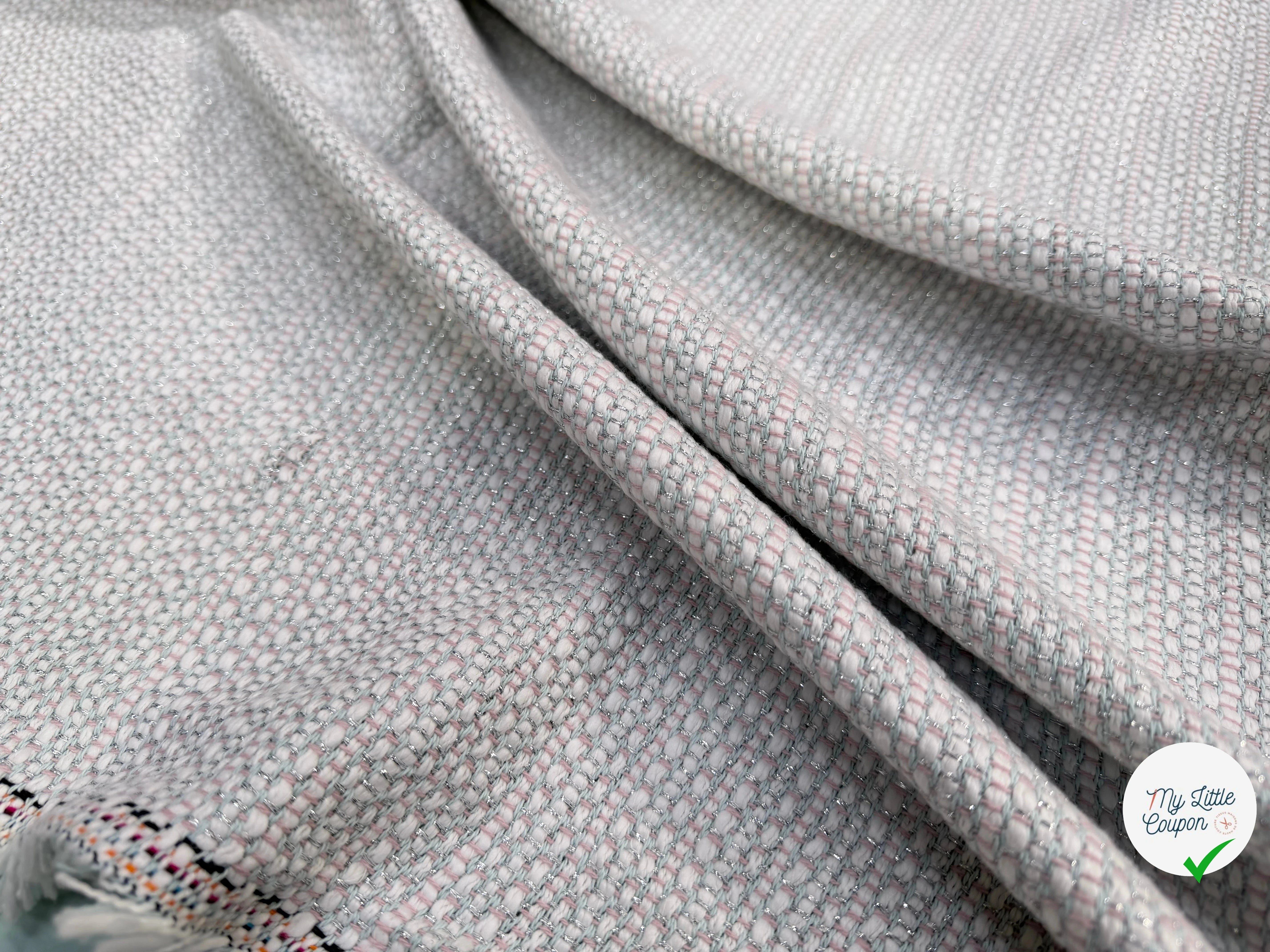 TWEED COTON MI SAISON 4% LUREX - My Little Coupon