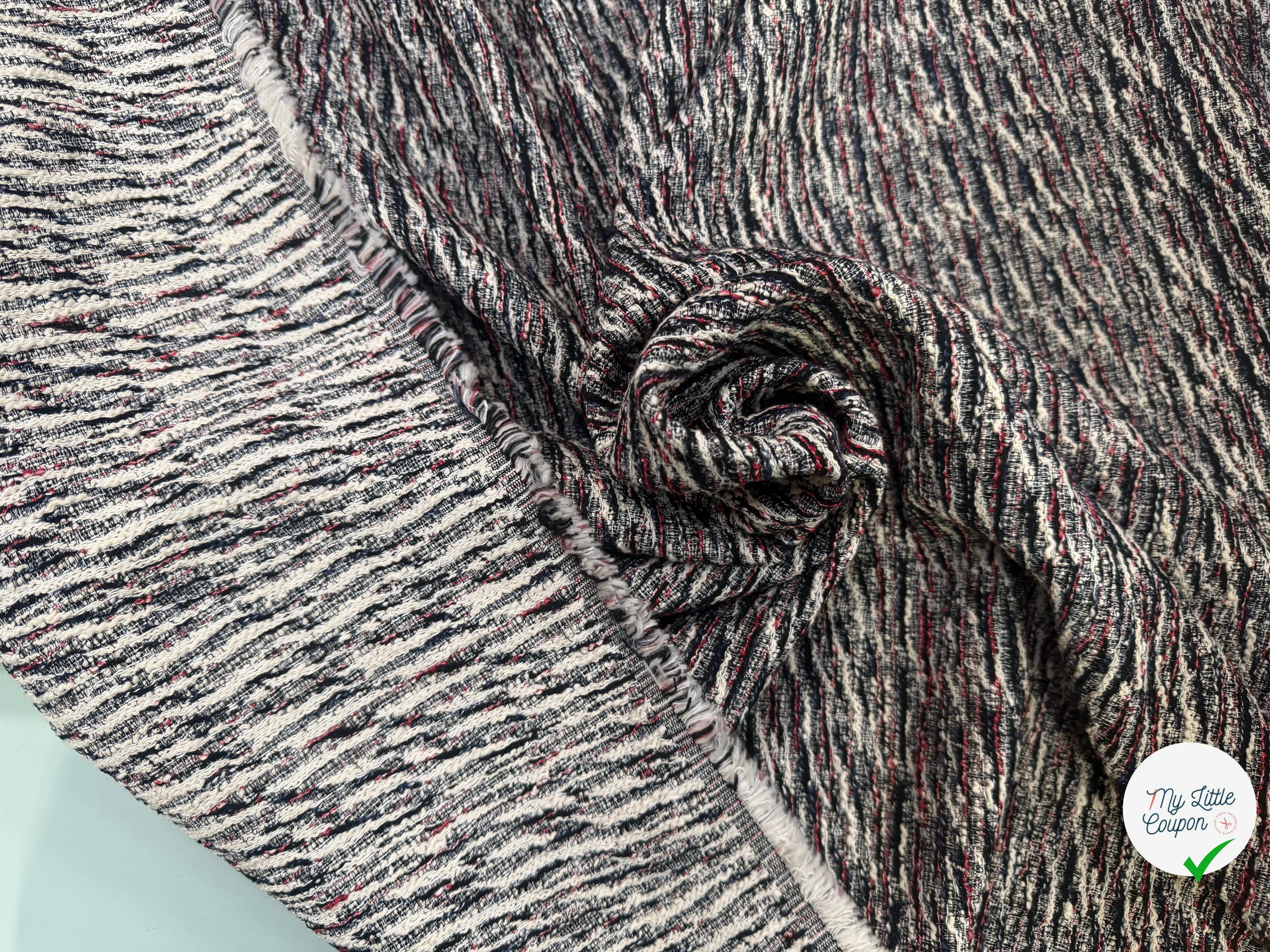 TWEED COTON MULCTILOR MI SAISON - My Little Coupon