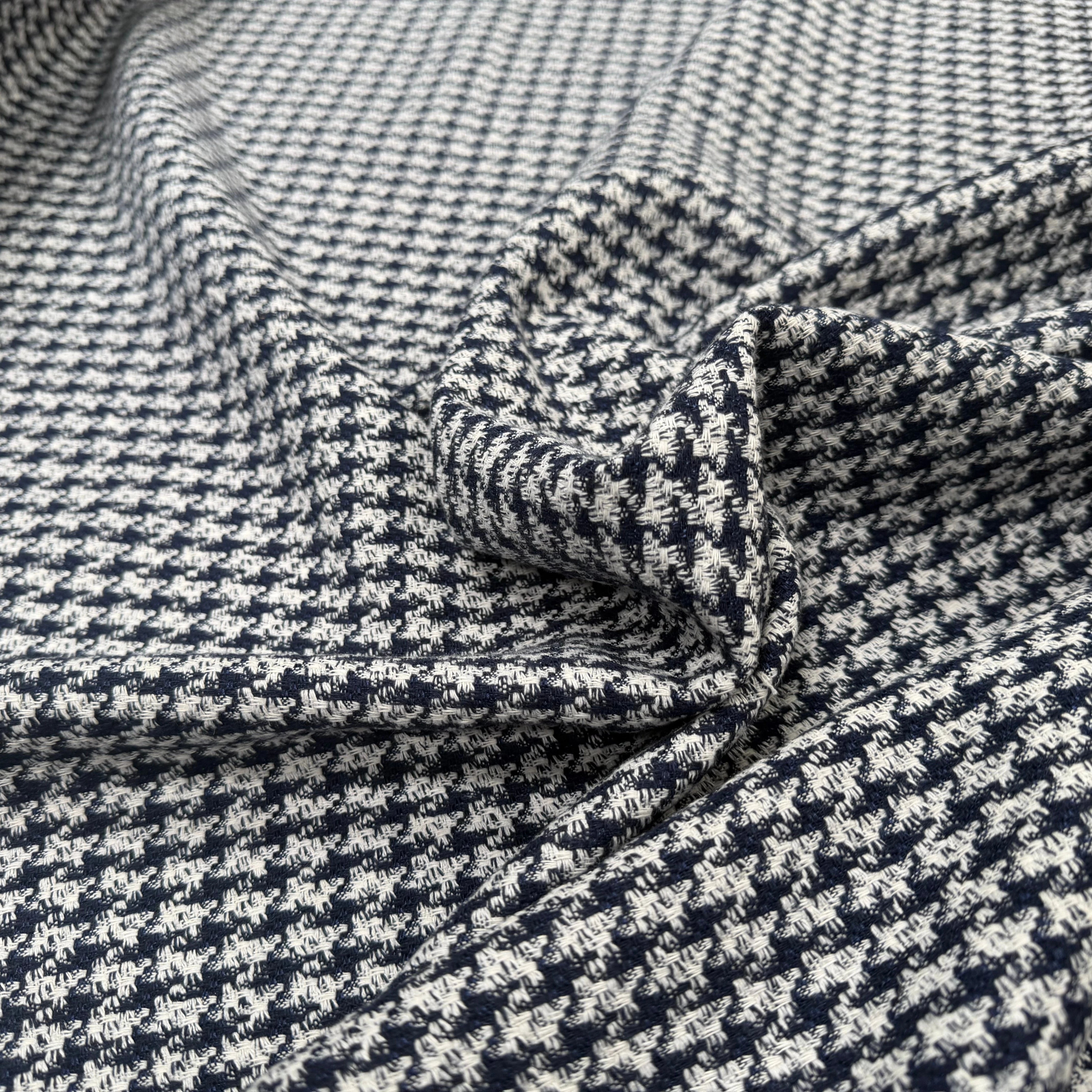 TWEED COTON PIED DE COQ - My Little Coupon