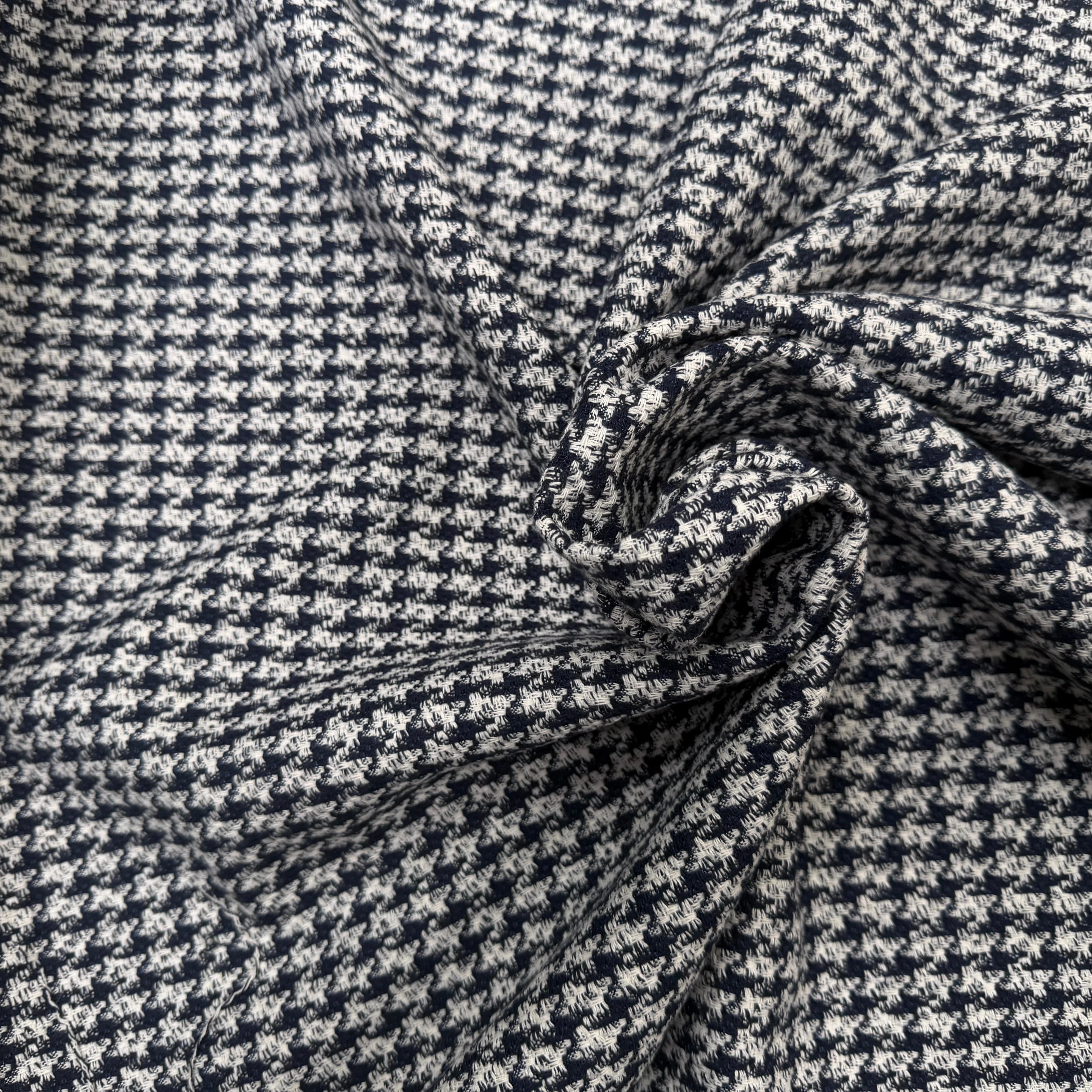 TWEED COTON PIED DE COQ - My Little Coupon