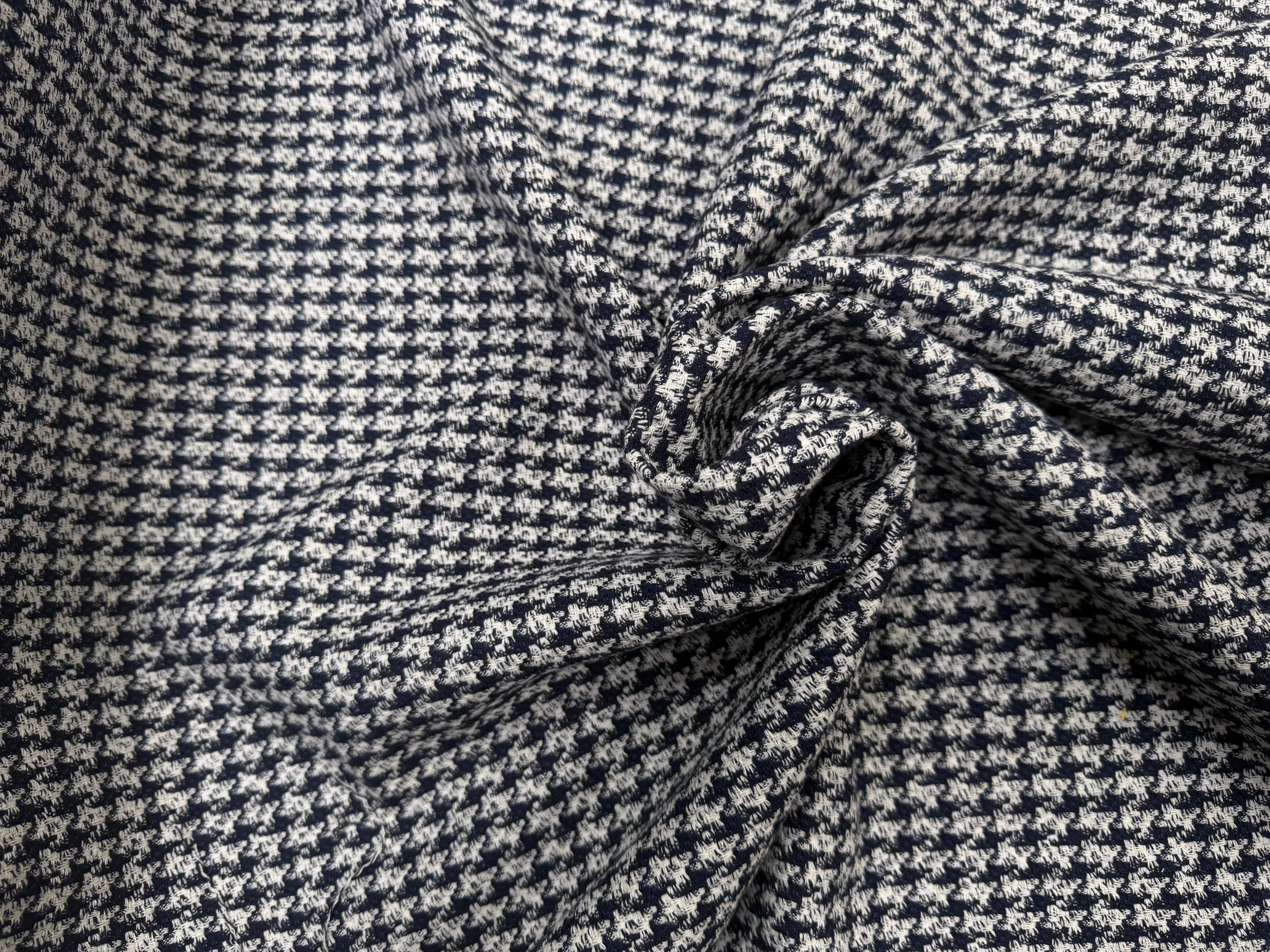 TWEED COTON PIED DE COQ - My Little Coupon