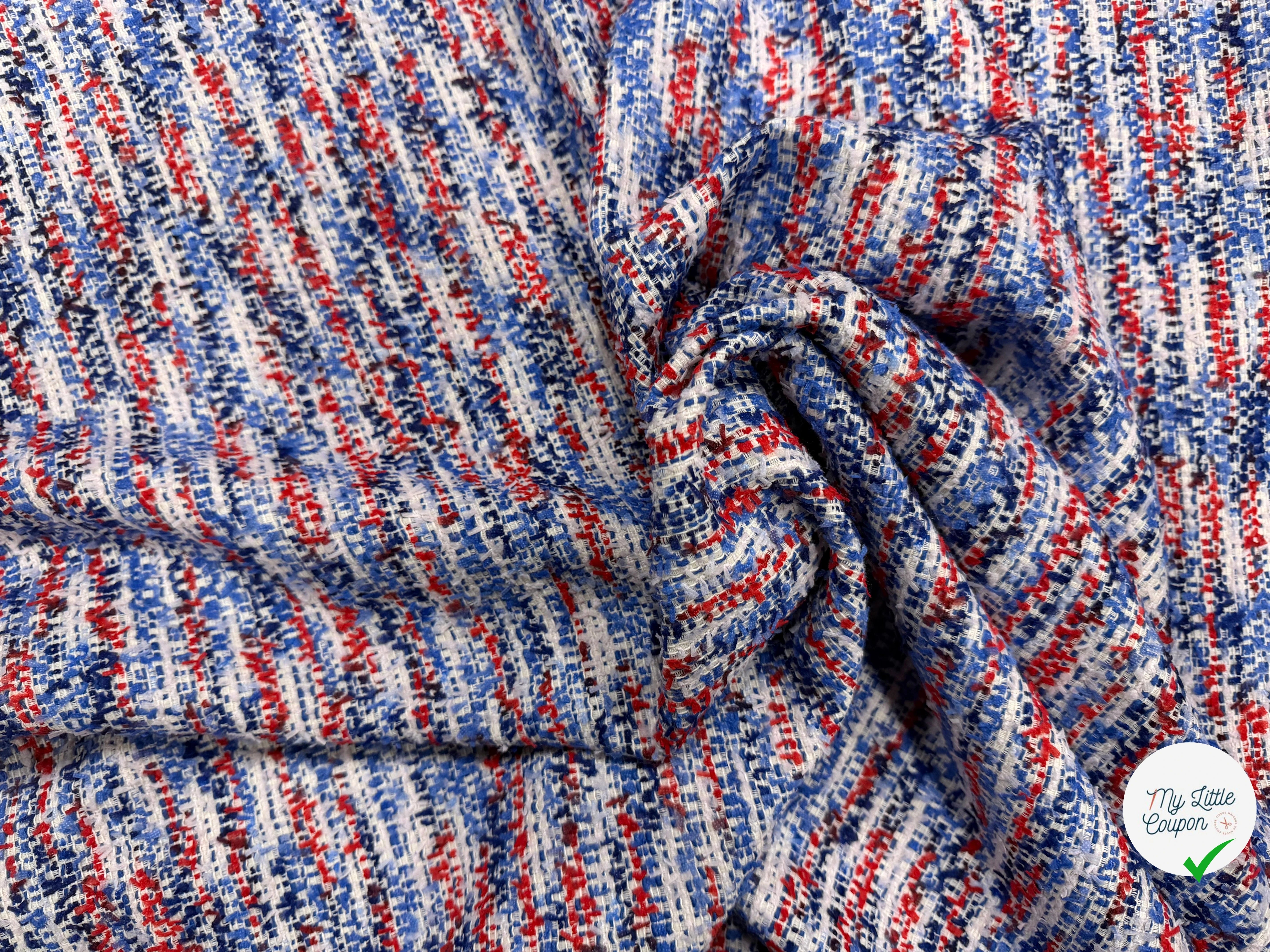 TWEED COTON TAILLEUR MI SAISON - My Little Coupon