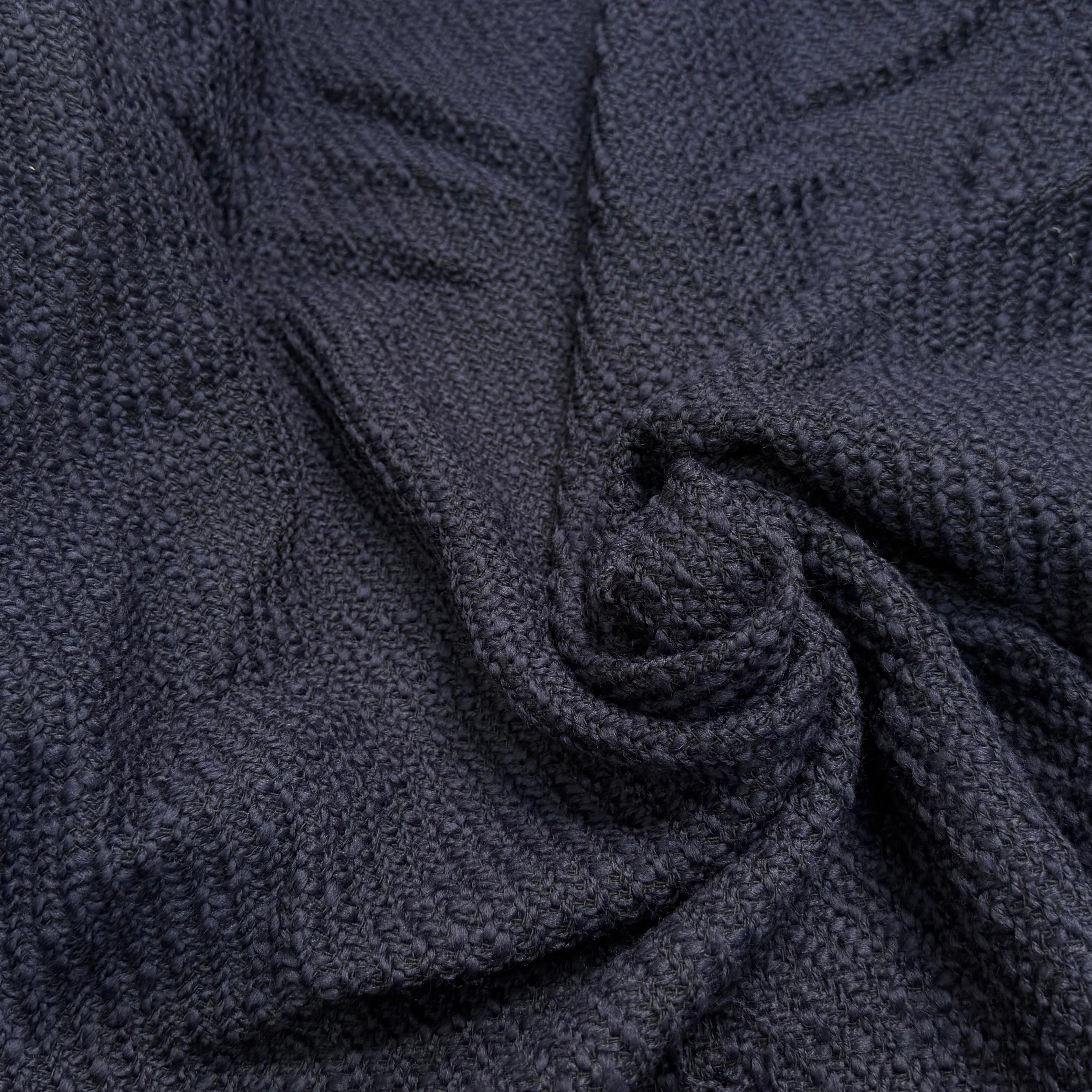 TWEED DE LAINE BOUCLETTE ULTRA BEAU MARINE - My Little Coupon
