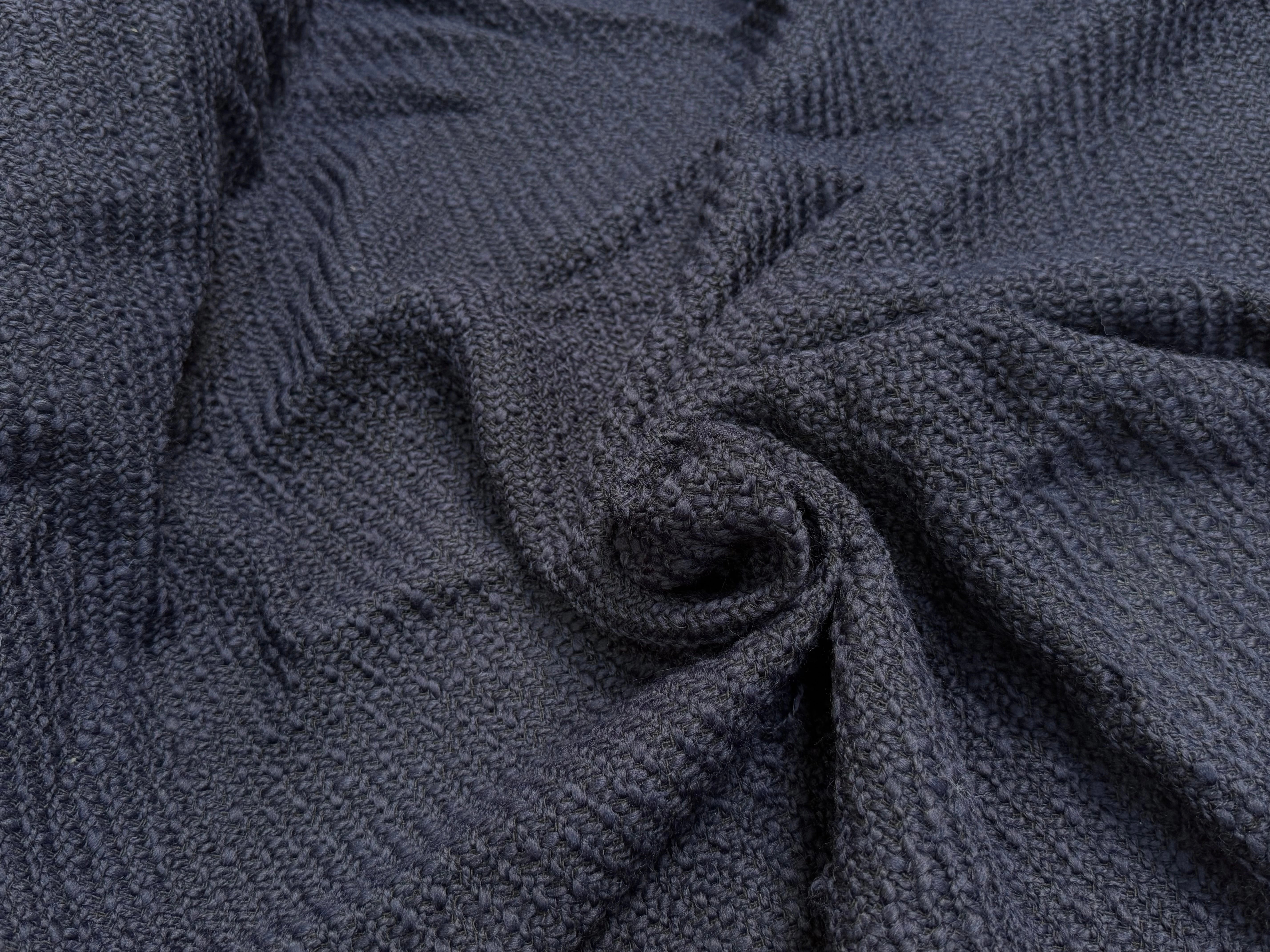 TWEED DE LAINE BOUCLETTE ULTRA BEAU MARINE - My Little Coupon