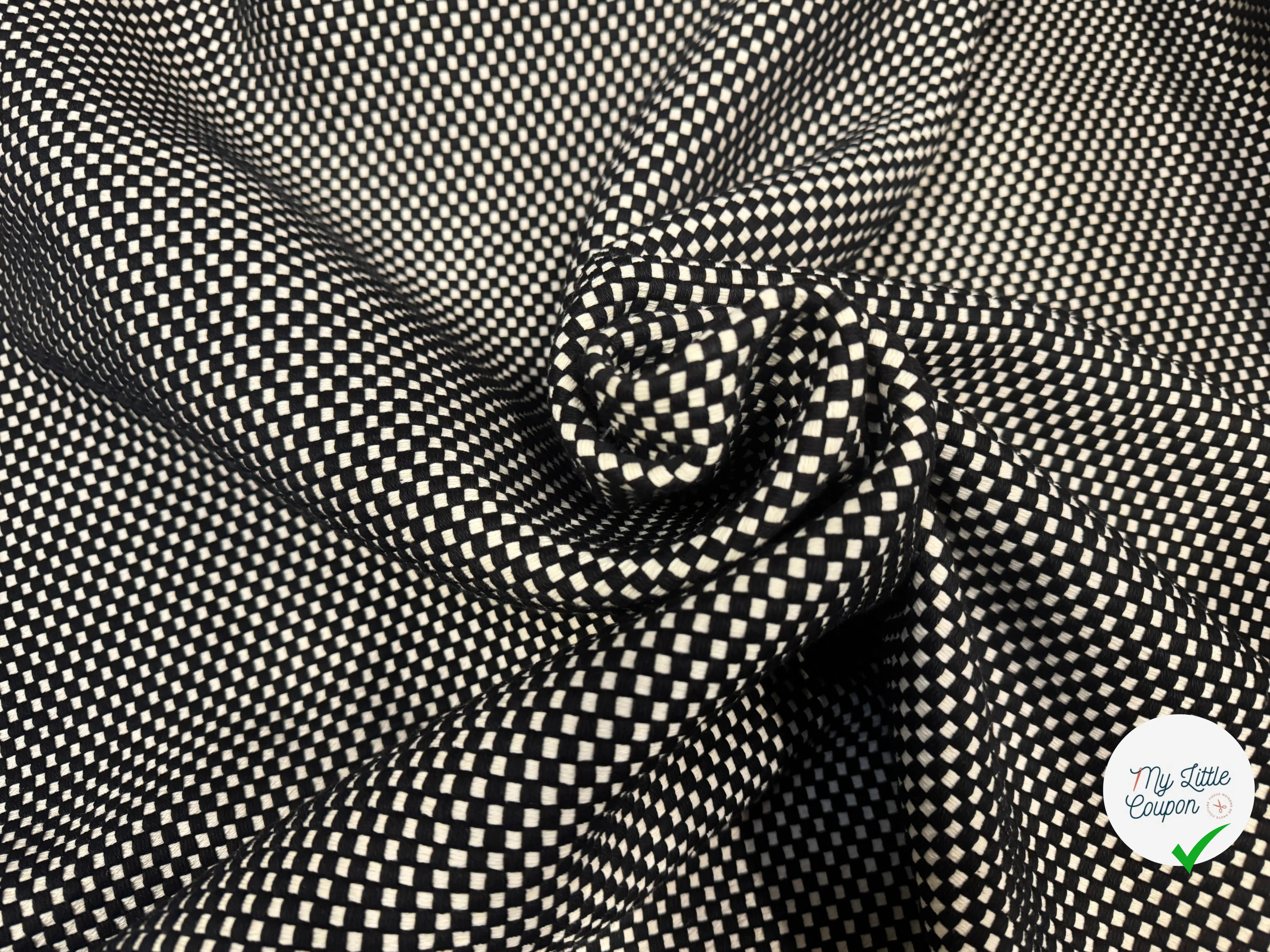 TWEED JACQUARD DAMIER - My Little Coupon