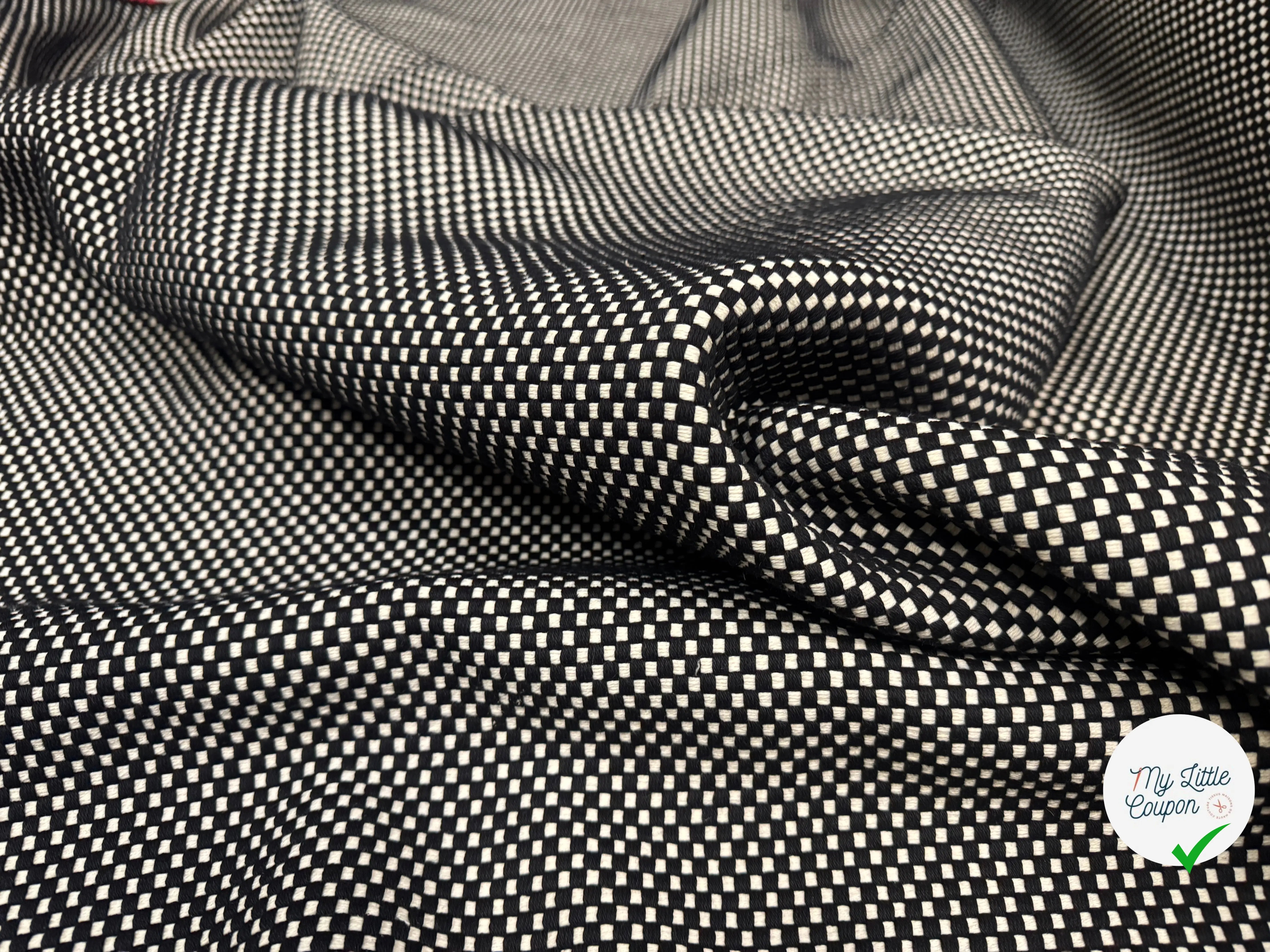TWEED JACQUARD DAMIER - My Little Coupon