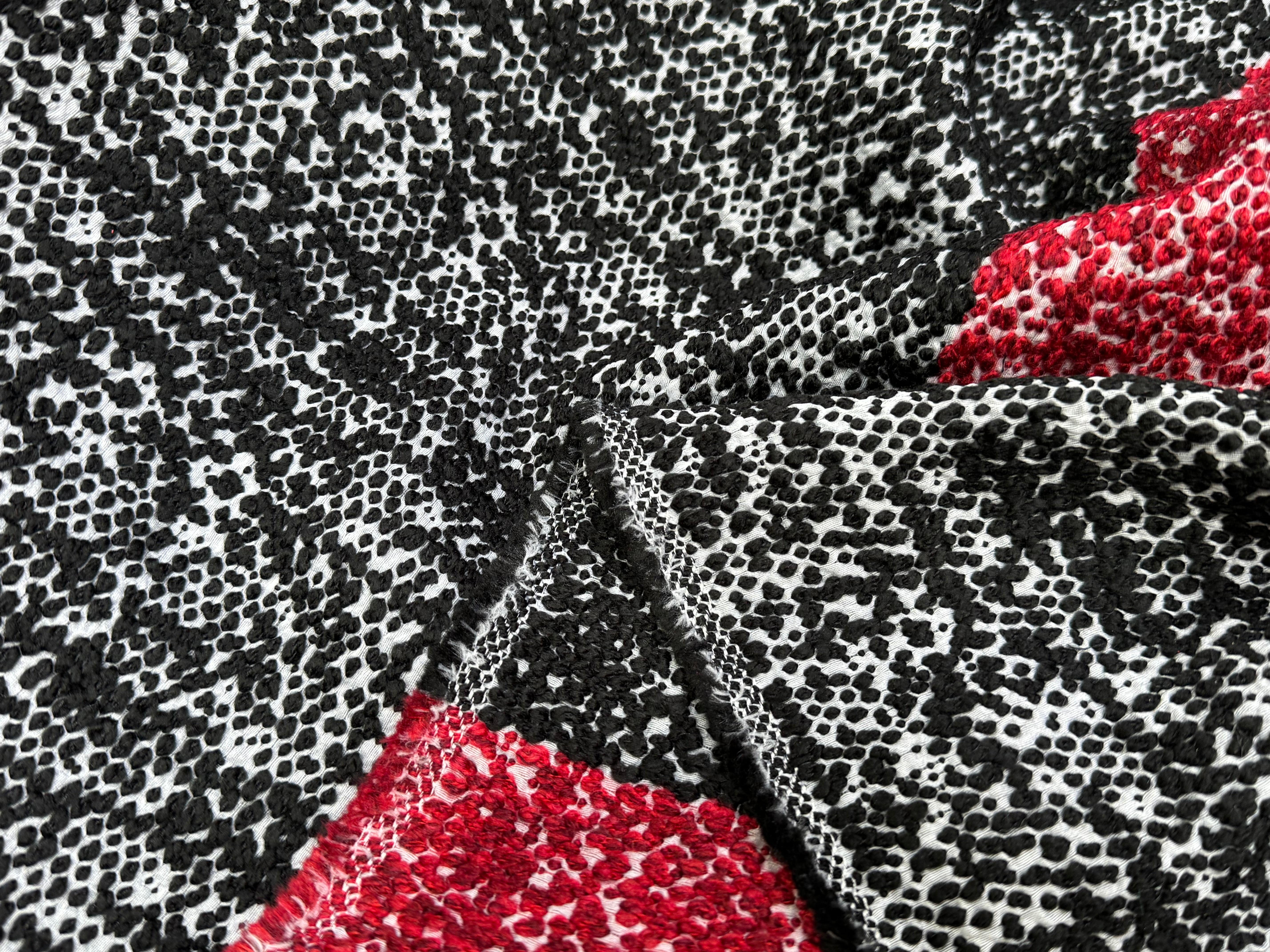 TWEED NOIR RUBIS - My Little Coupon