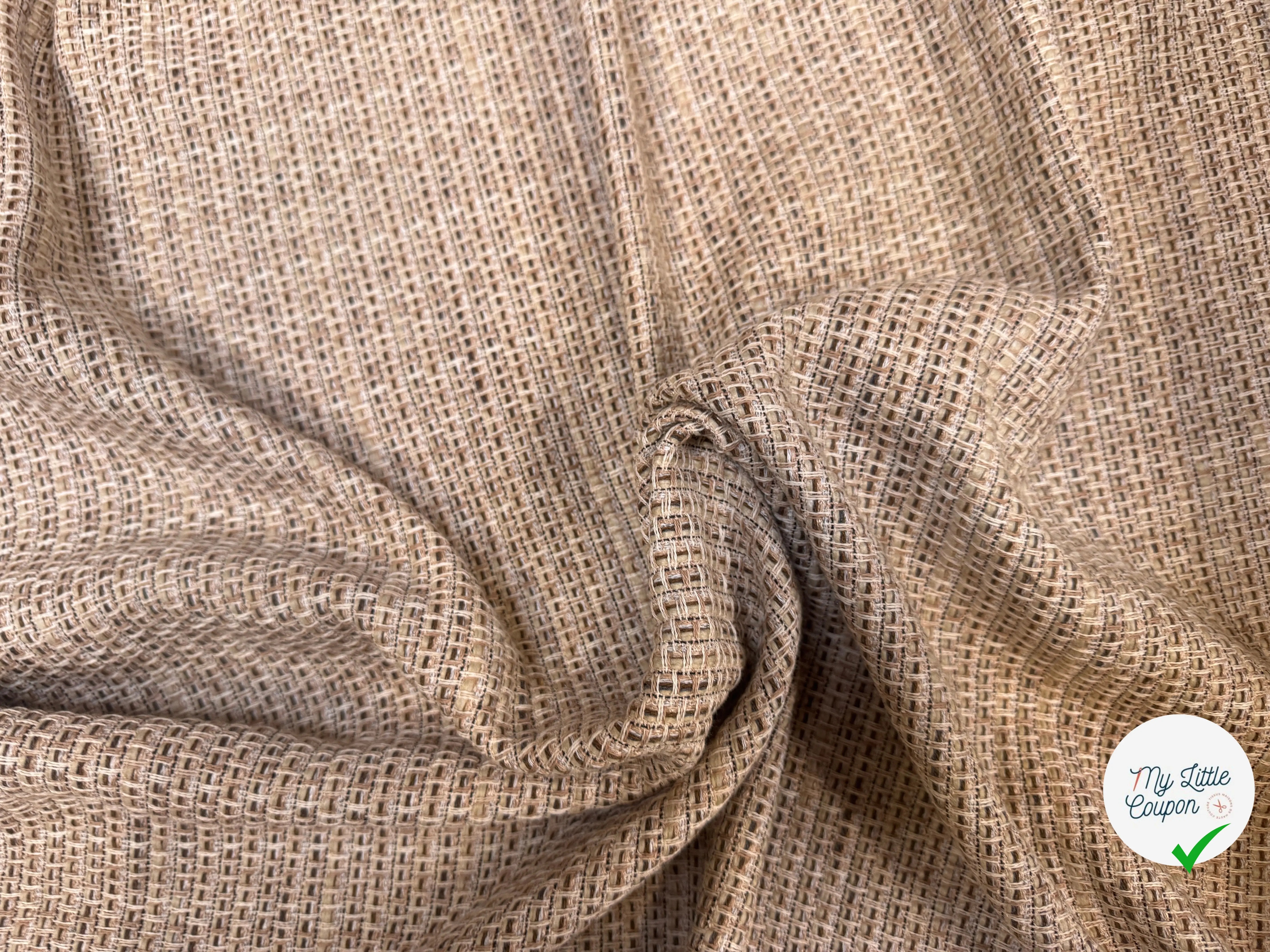 TWEED SHARP 80% COTON - My Little Coupon