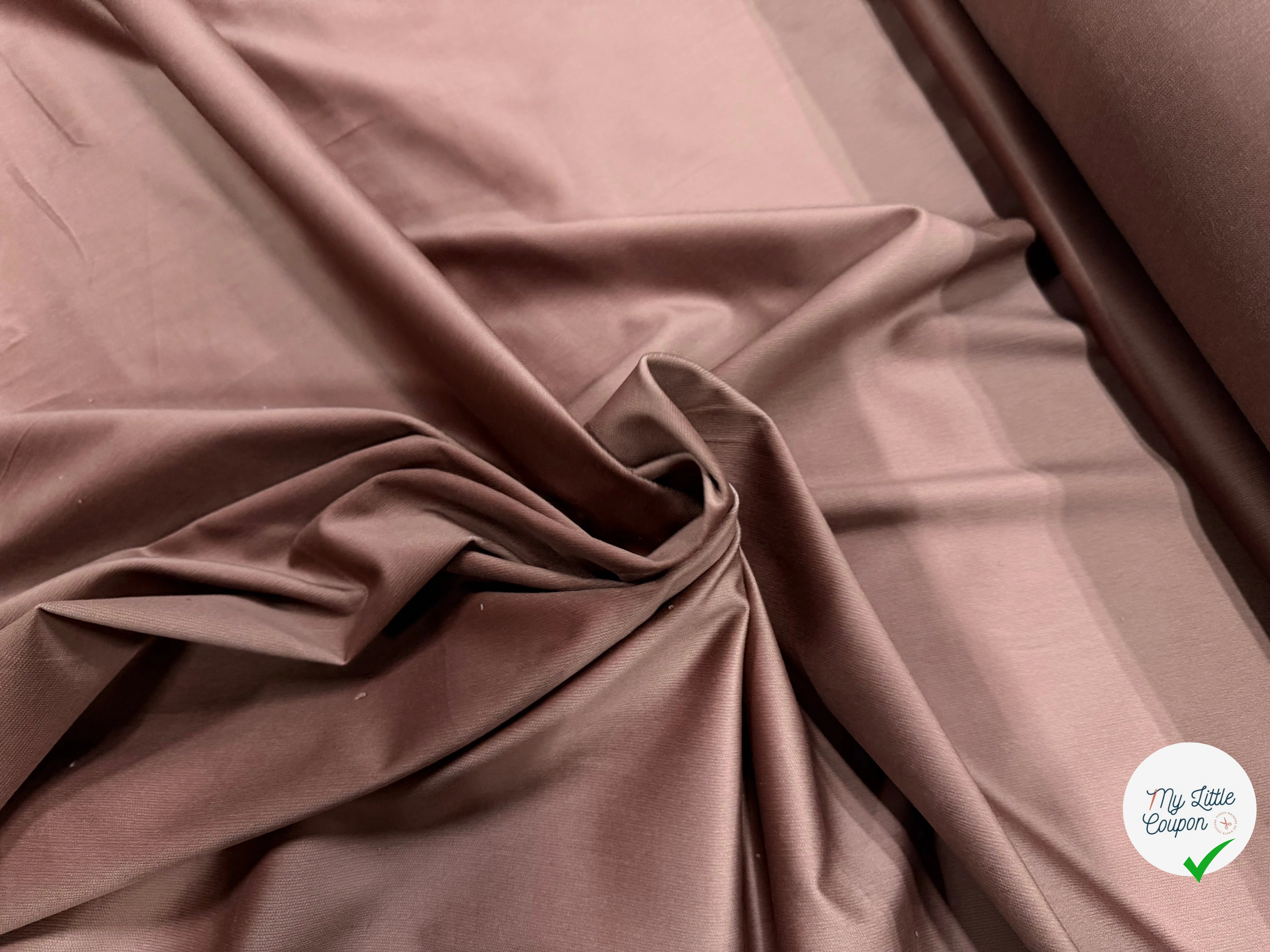 VELOURS 1500 RAIES ROSE STRETCH SUBLIMISSIME - My Little Coupon