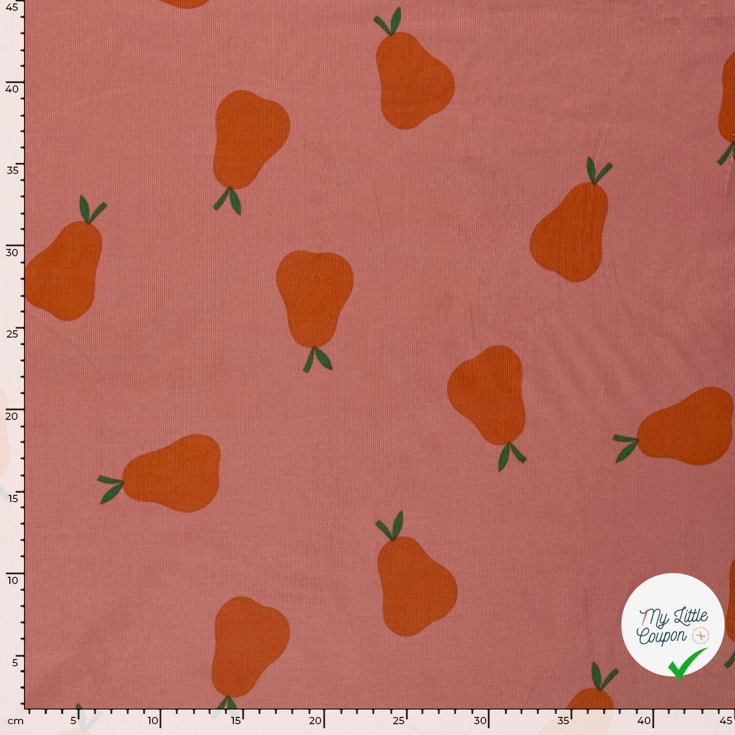 VELOURS BABY CORDUROY 21W PEARS 2 - My Little Coupon