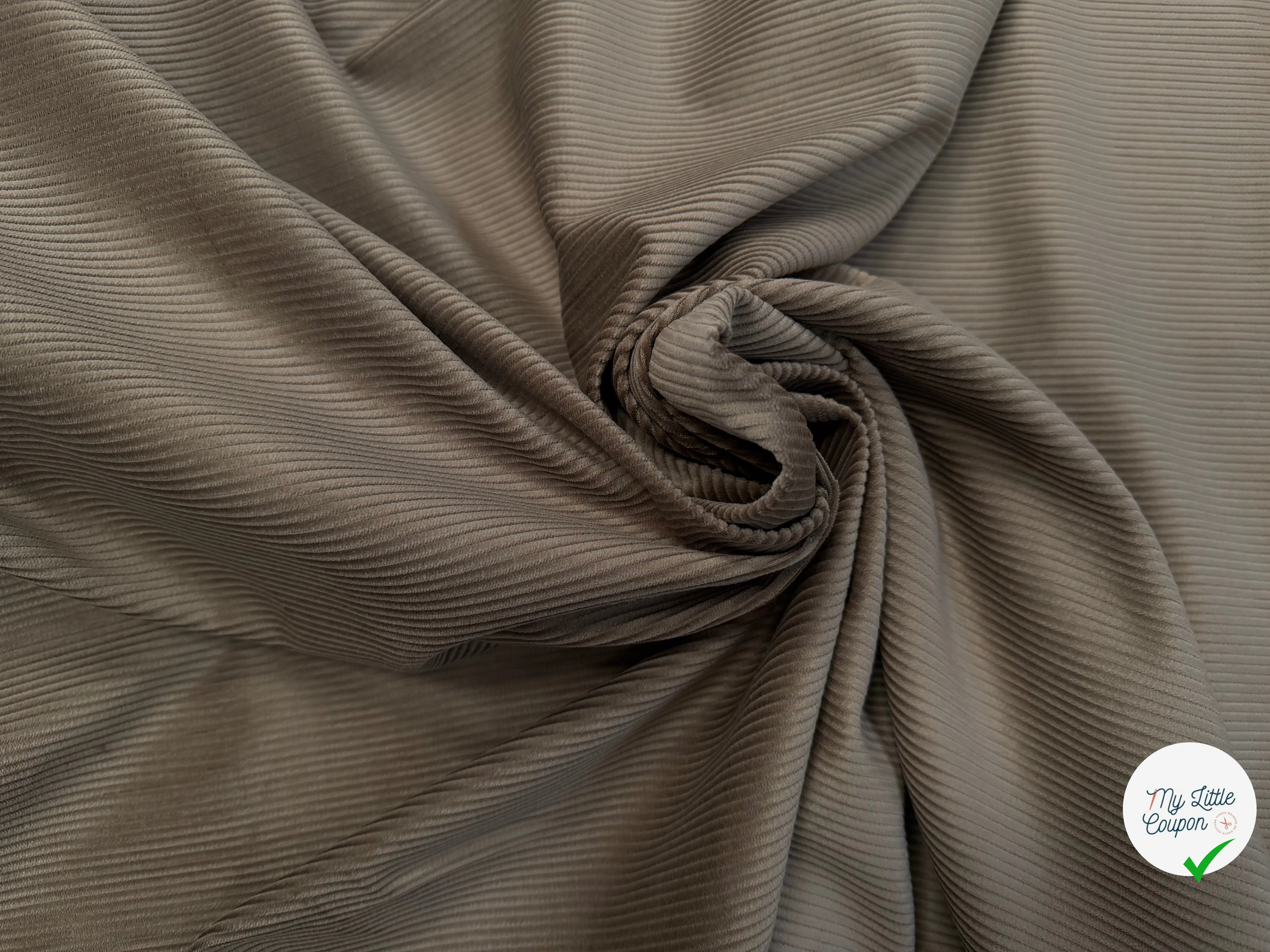 VELOURS CLASSIC 500 RAIES ARGILE - My Little Coupon
