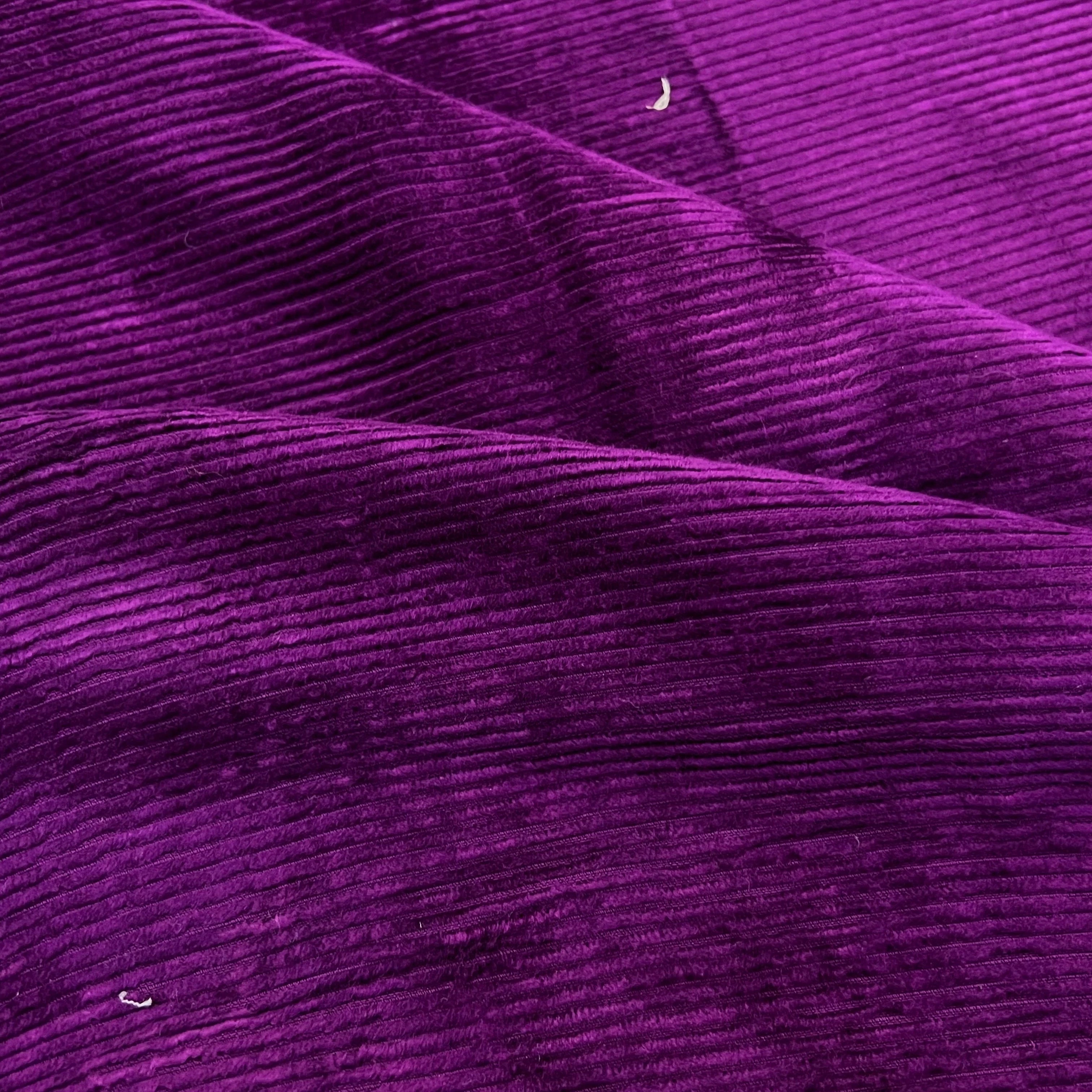 VELOURS DE COTON 500 RAIES VIOLET 140CM - My Little Coupon