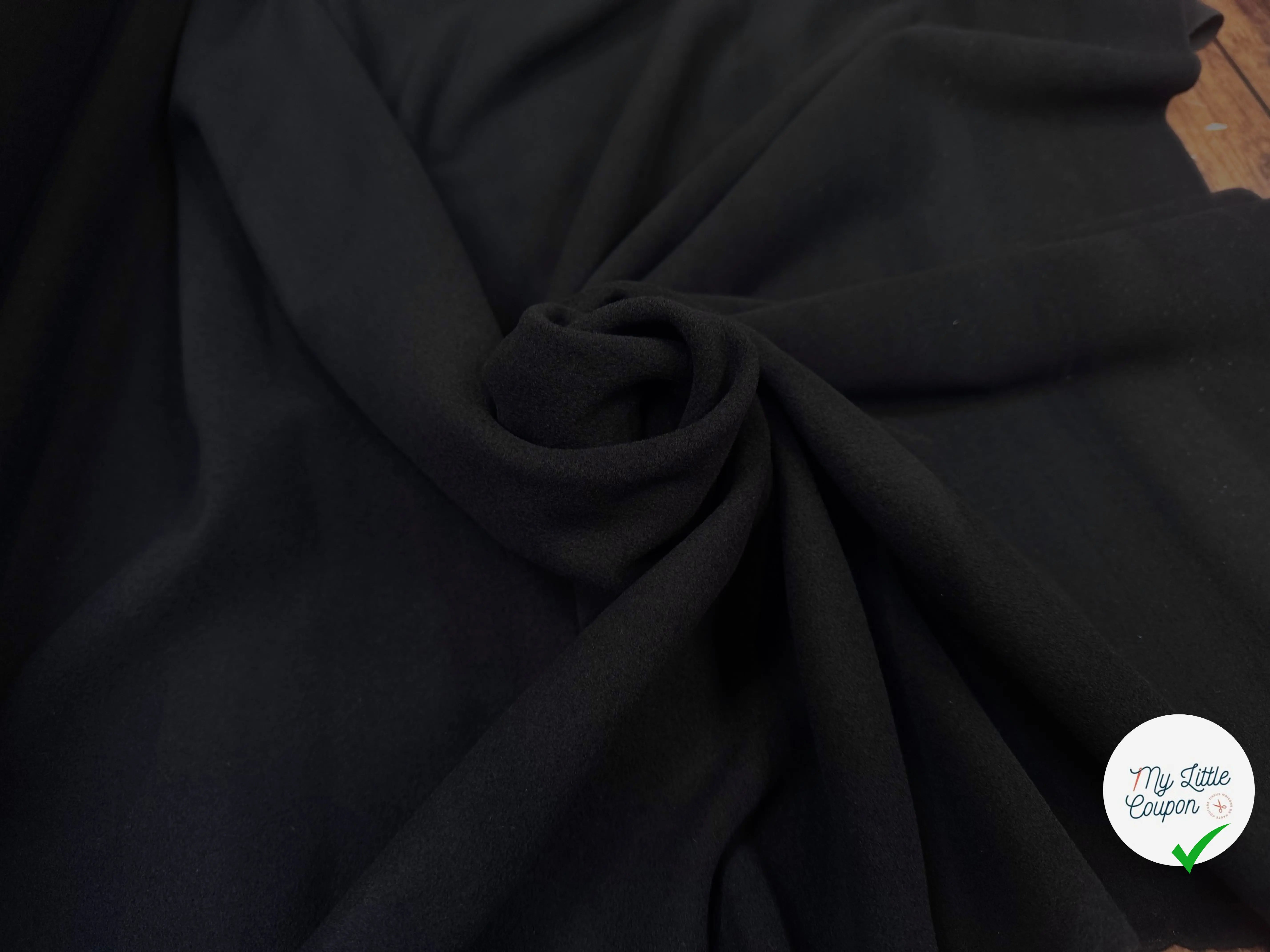 VELOURS DE LAINE MOELLEUX BLEU NUIT - My Little Coupon