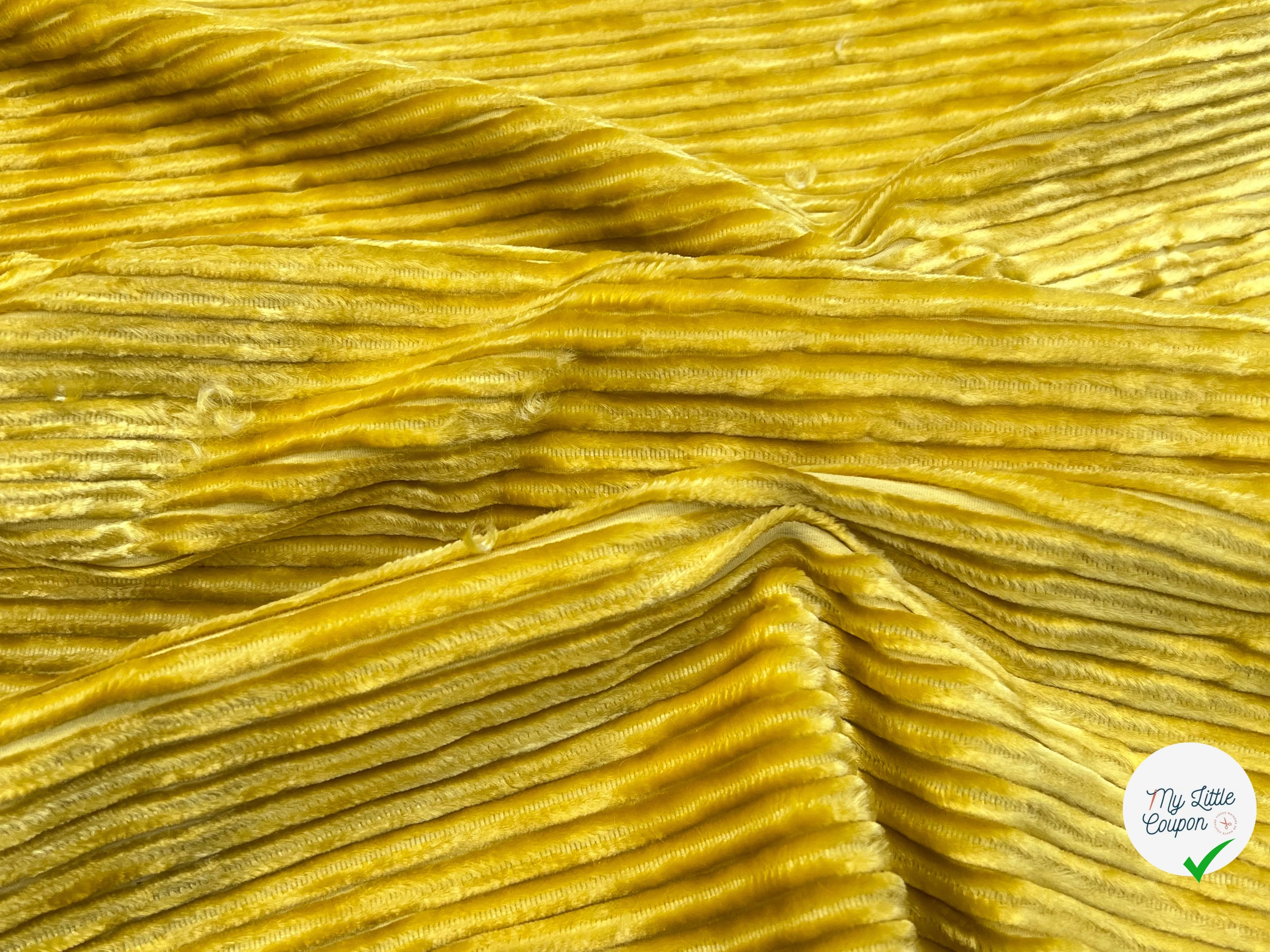 VELOURS PUEBELA JAUNE 130CM - My Little Coupon