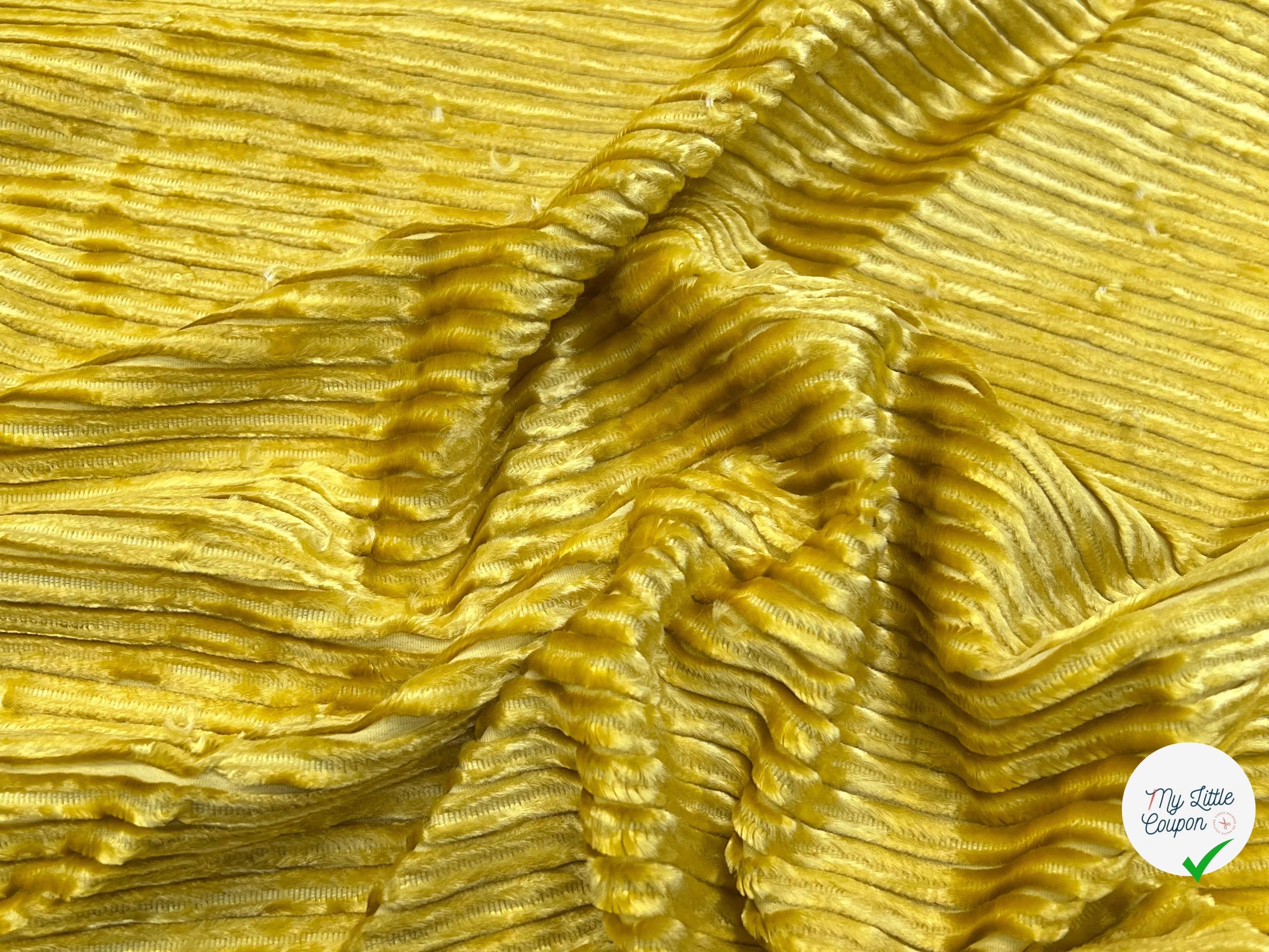 VELOURS PUEBELA JAUNE 130CM - My Little Coupon
