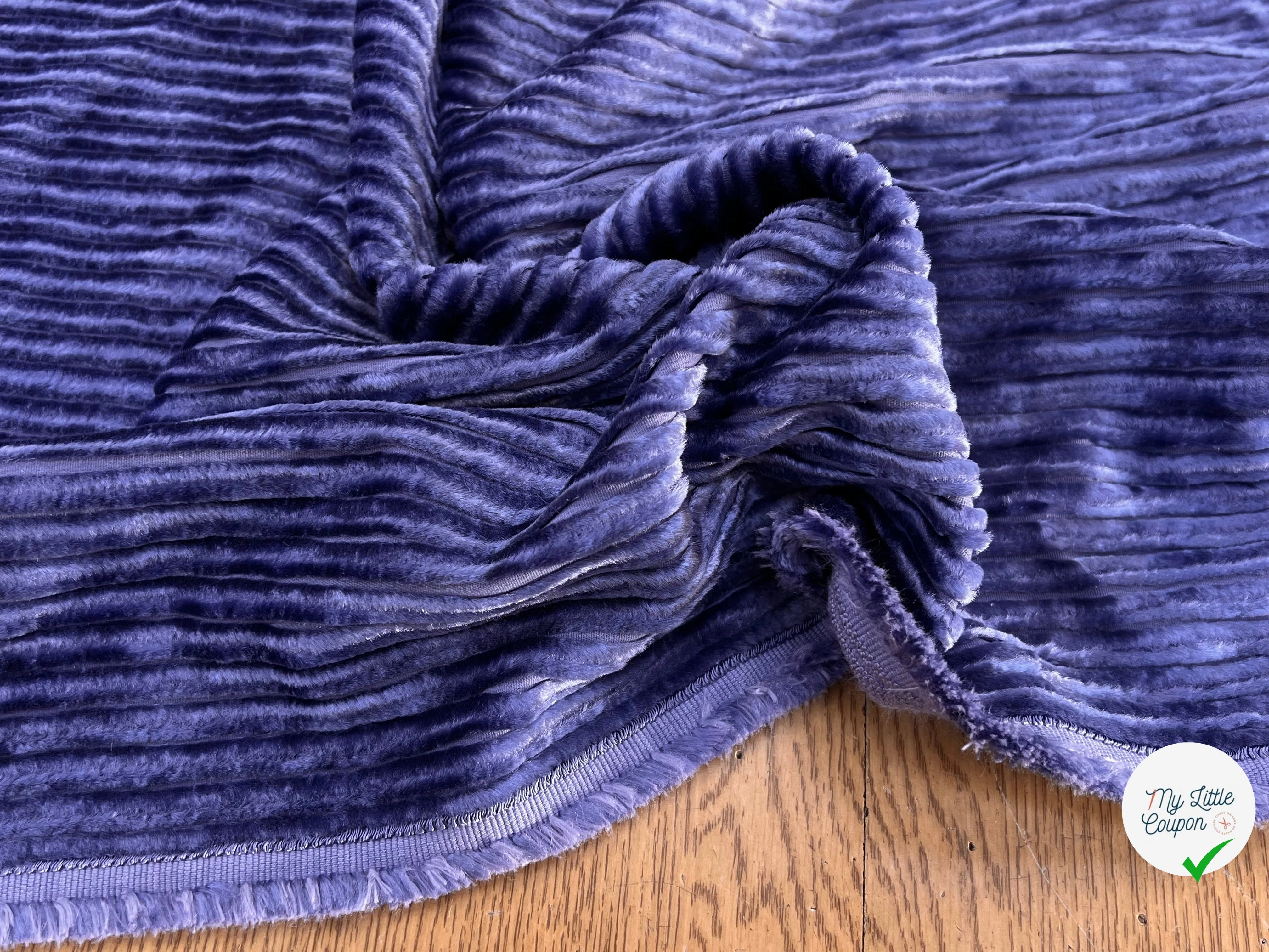 VELOURS PUEBELA LAVENDER 100% COTON - My Little Coupon
