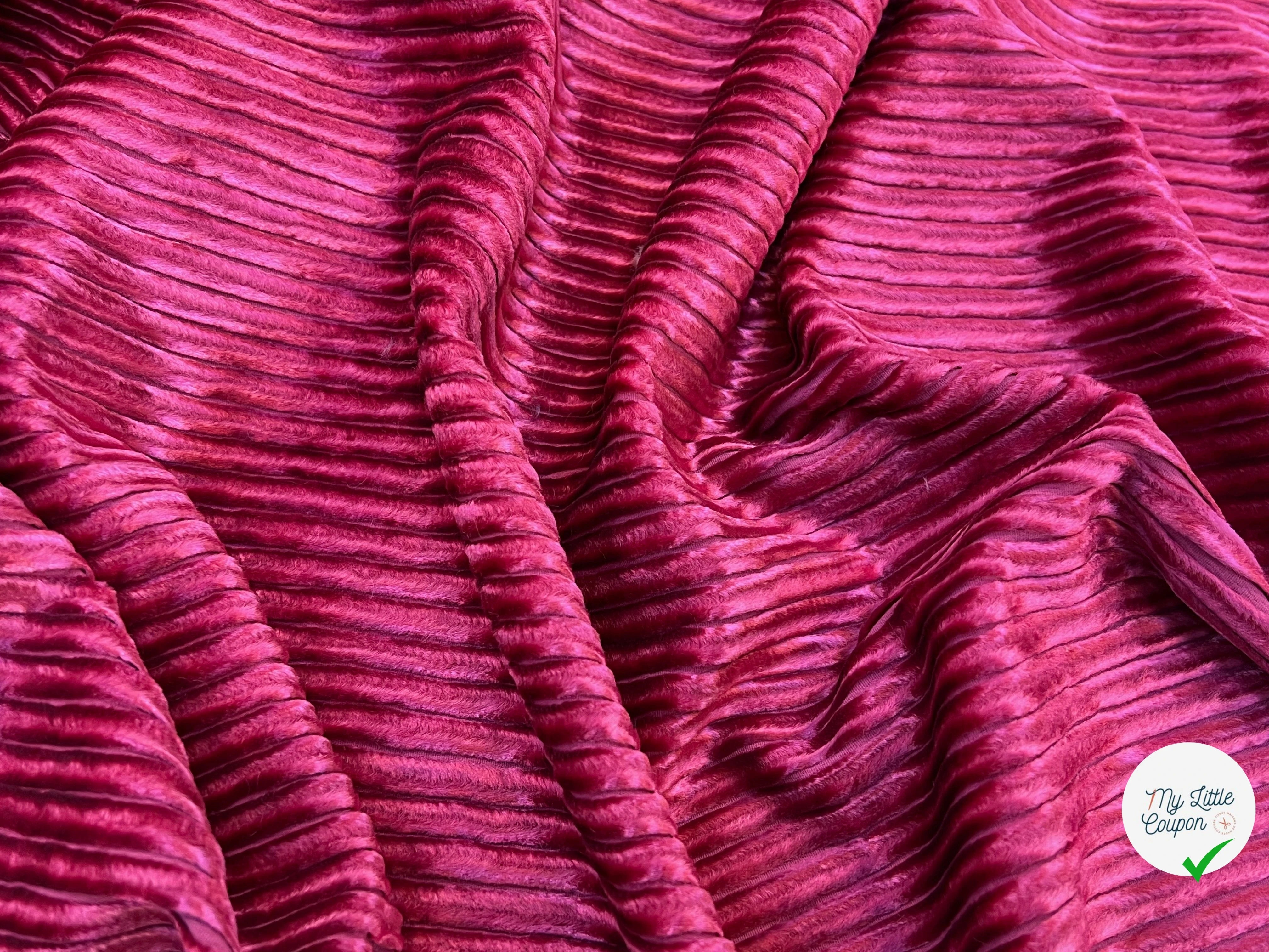 VELOURS PUEBELA ROSE 100% COTON - My Little Coupon