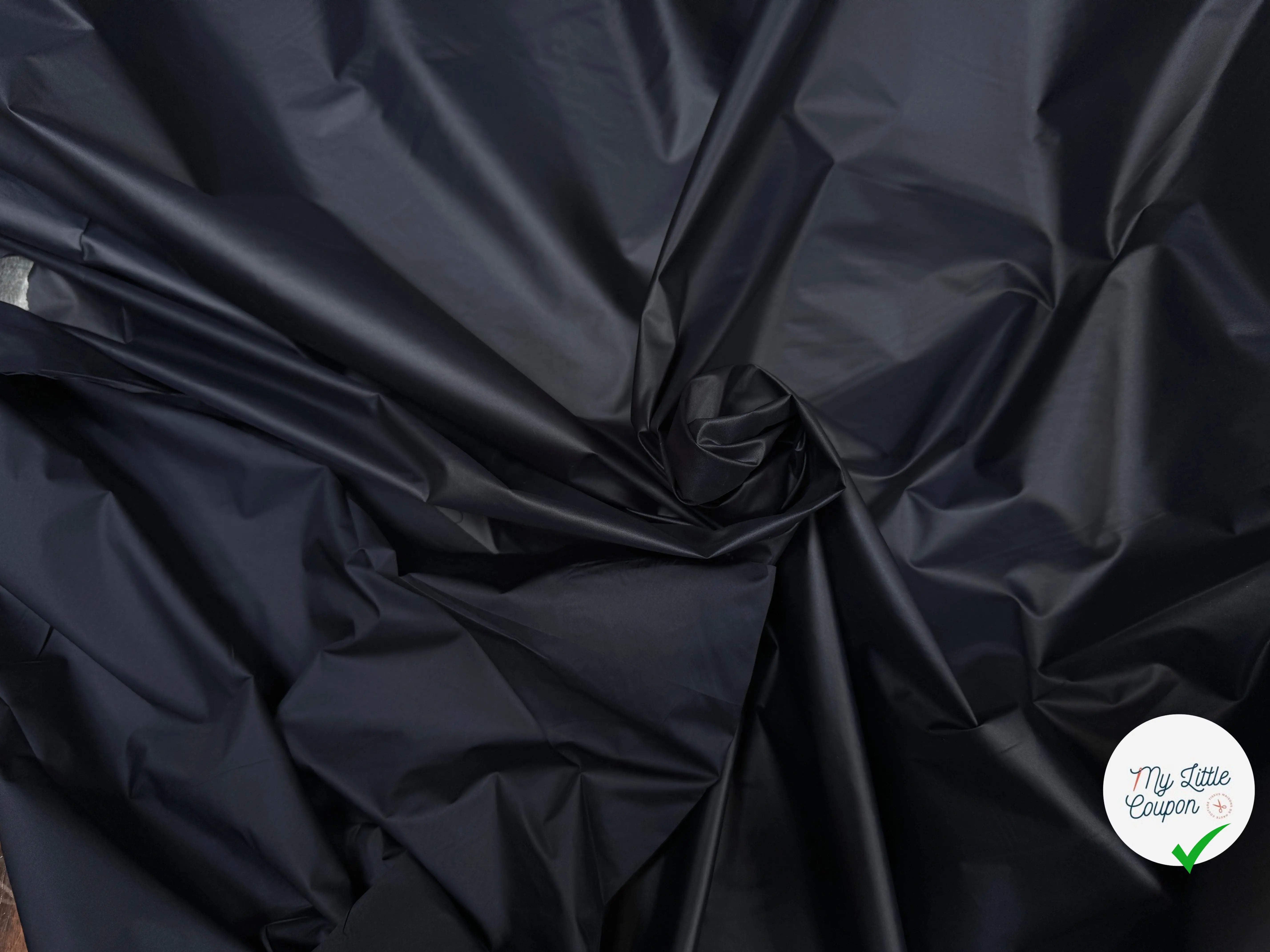 VINYL PARKA BLEU POLYAMIDE - My Little Coupon