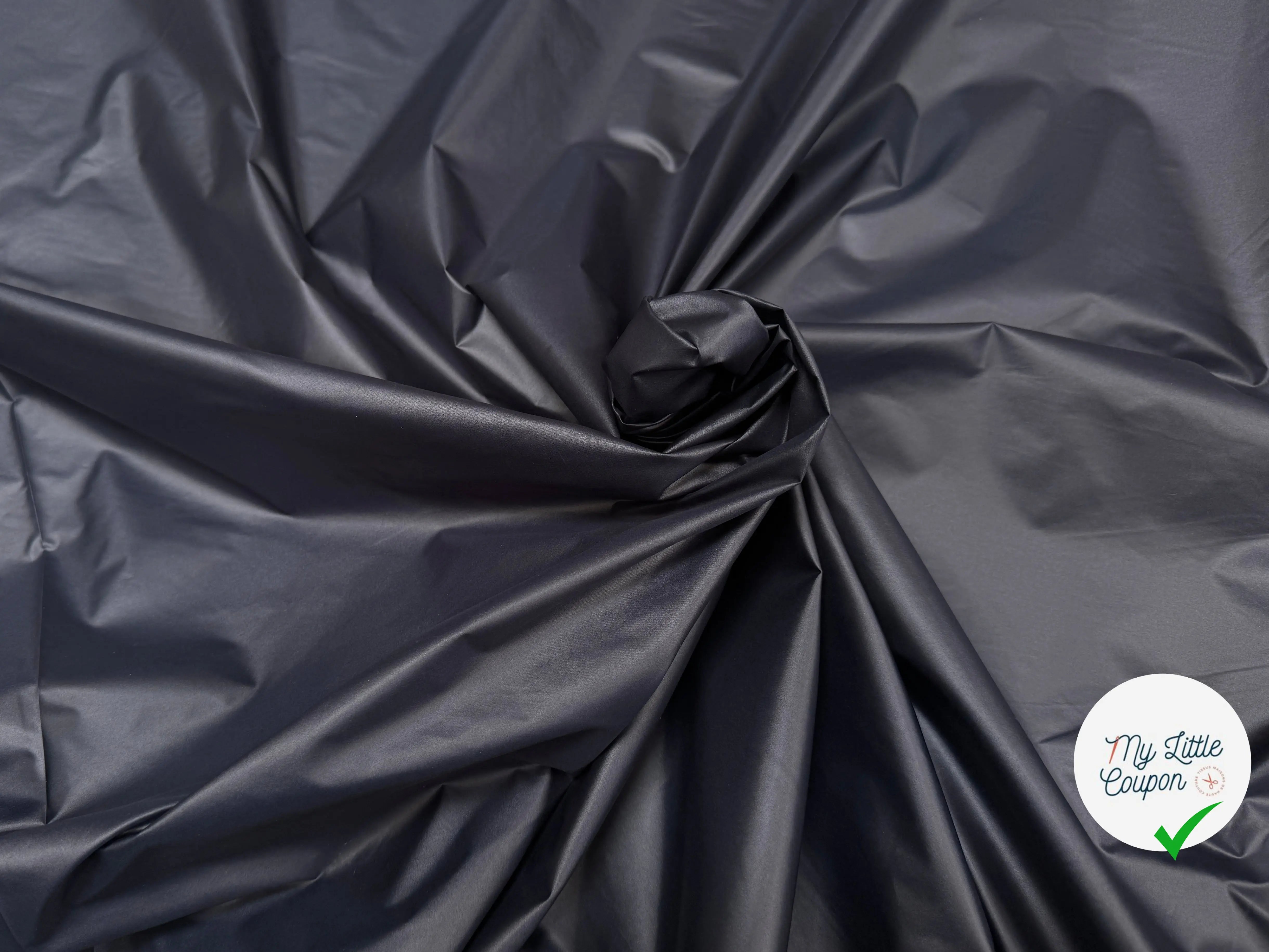 VINYL PARKA BLEU POLYAMIDE - My Little Coupon