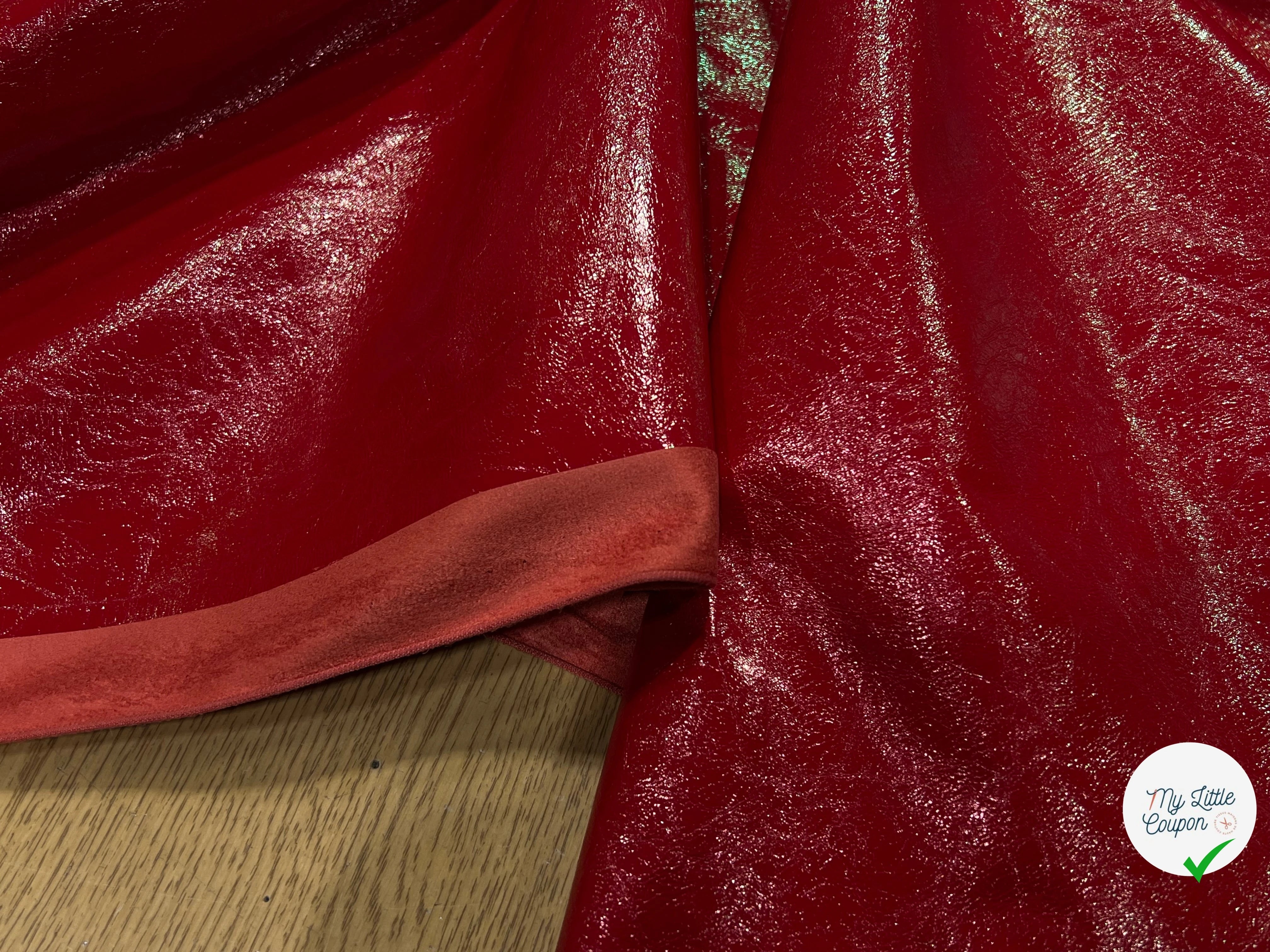 VINYLL BOMBERS CONTRECOLLÉ ROUGE 150CM - My Little Coupon