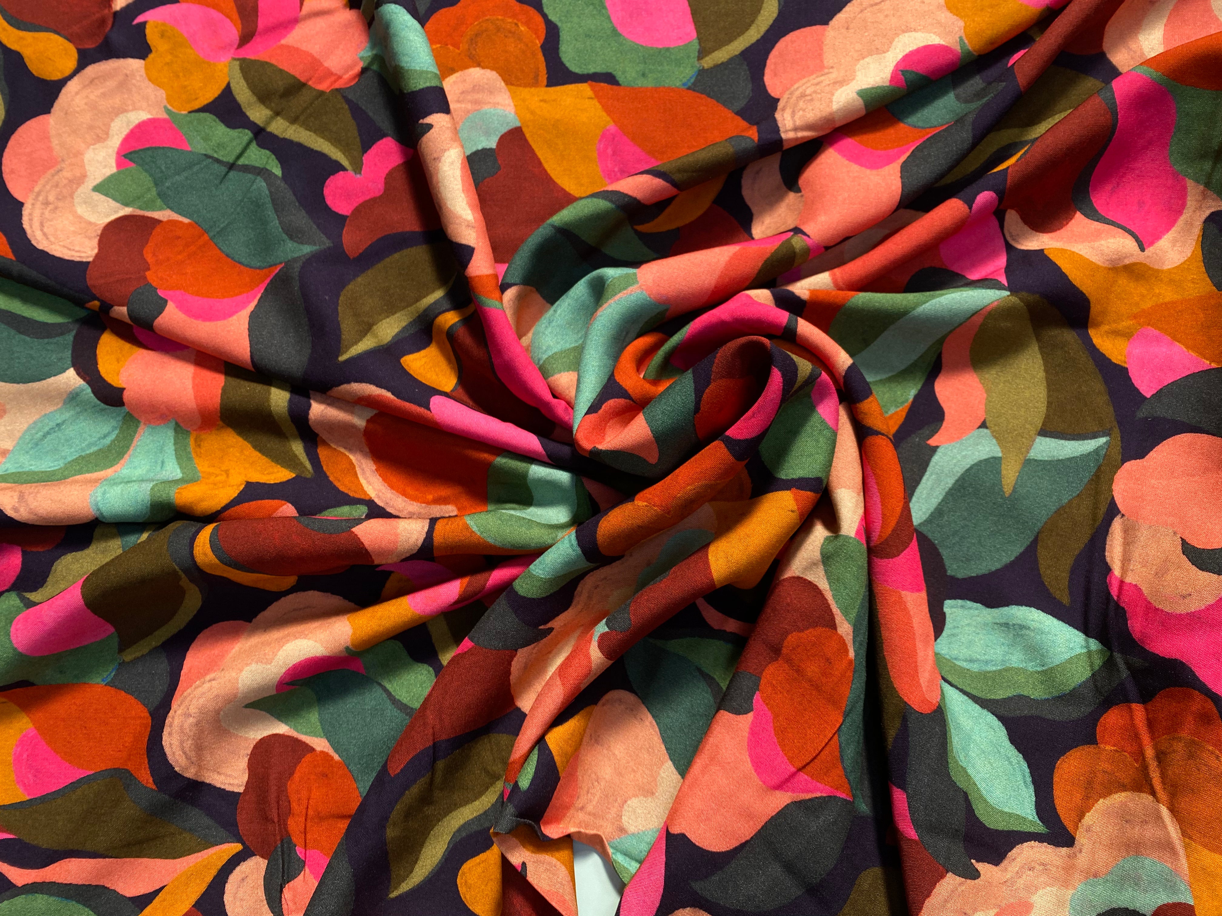 VISCOSE ABIGAEL NOIR / MULTICO - My Little Coupon