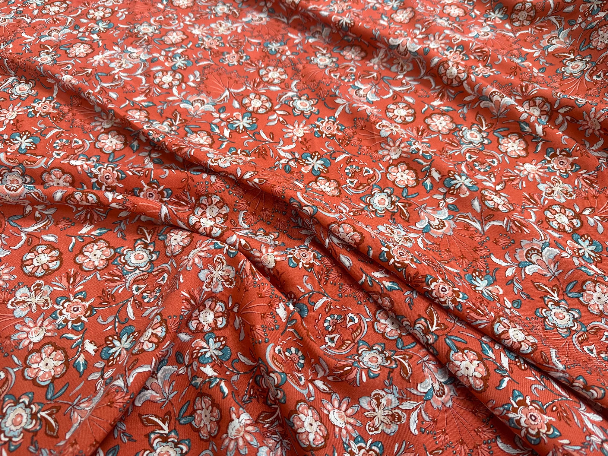 VISCOSE BINDI TERRACOTTA OEKO-TEX - My Little Coupon