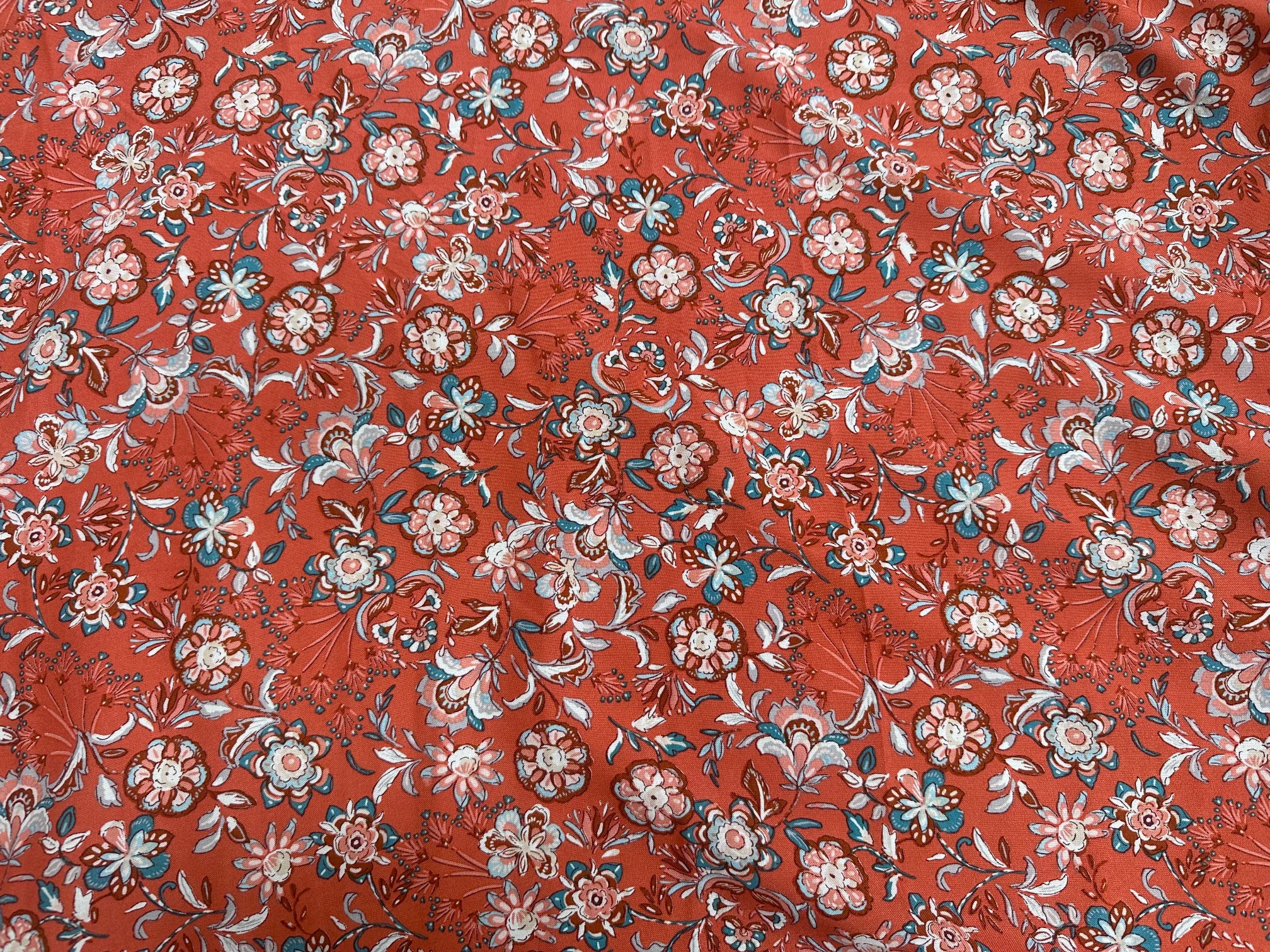VISCOSE BINDI TERRACOTTA OEKO-TEX - My Little Coupon