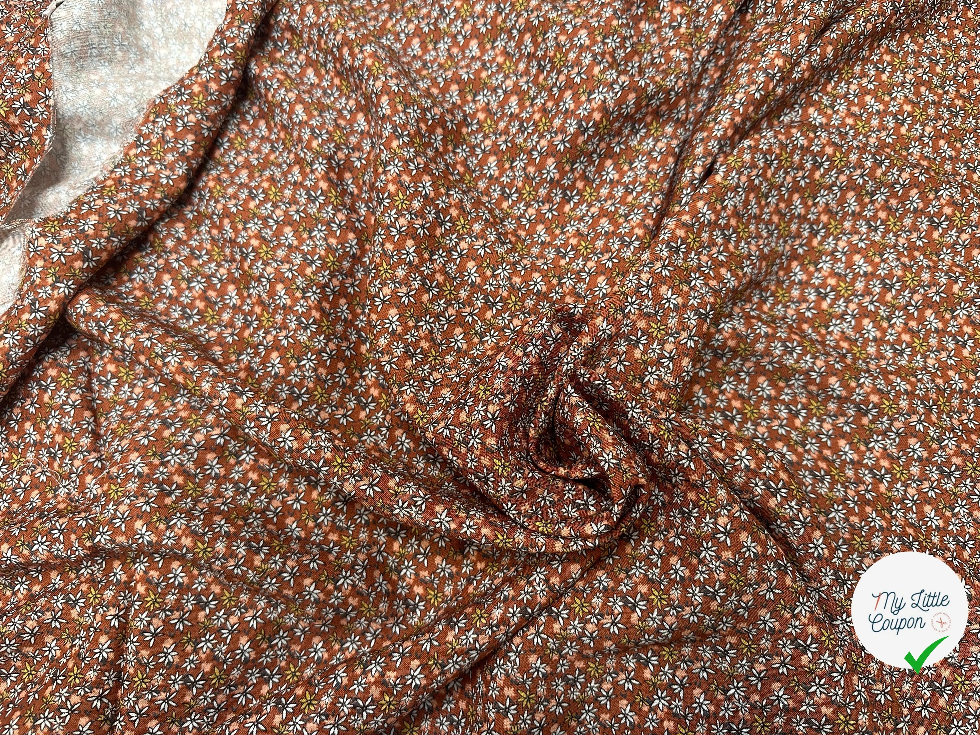 VISCOSE CARLOTA ACAJOU / OCRE 1UNUM D6X 150 - My Little Coupon