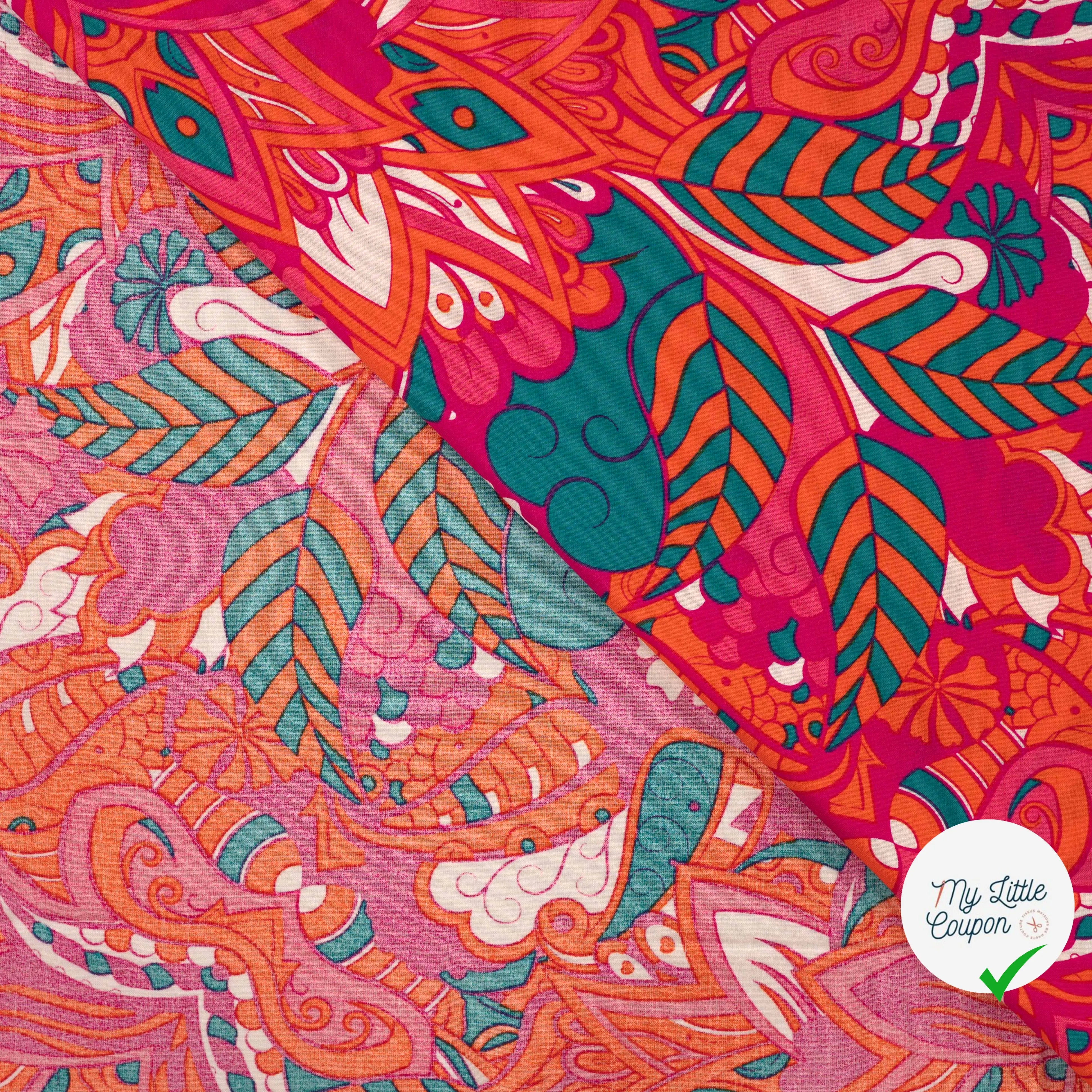VISCOSE CHALLY FUCHSIA - My Little Coupon