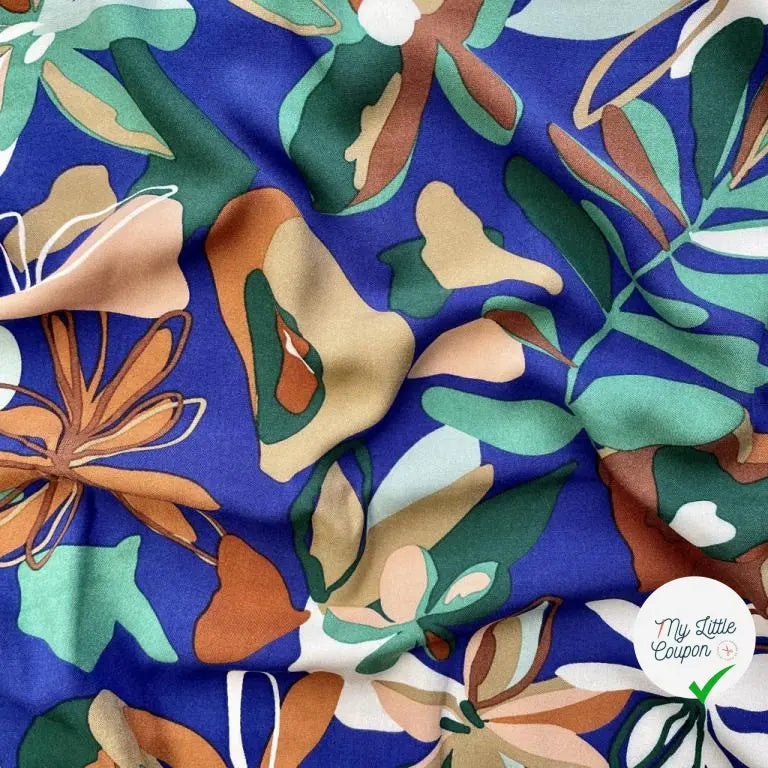 VISCOSE CHIARA BLEU / M.FORET - My Little Coupon