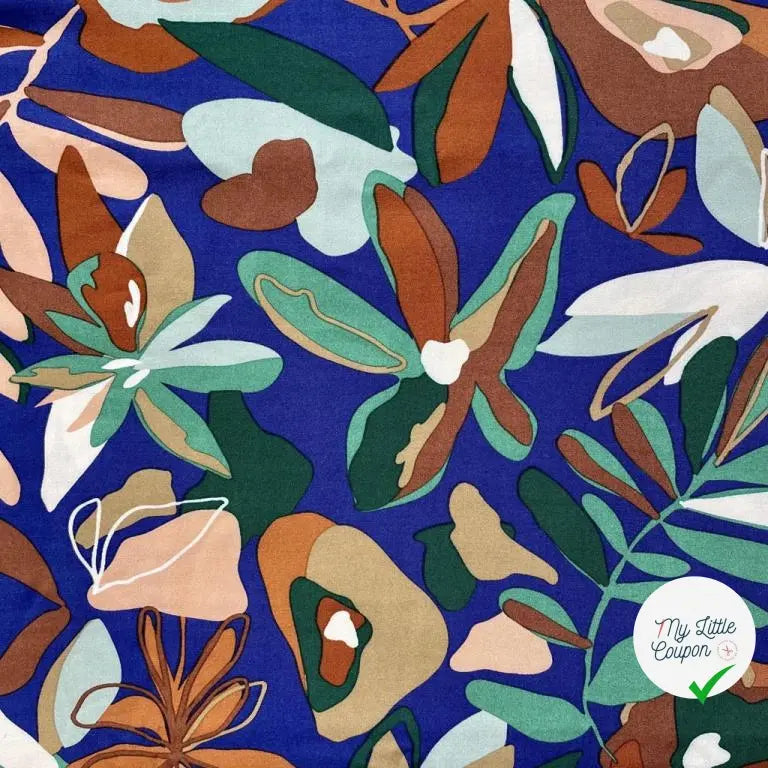 VISCOSE CHIARA BLEU / M.FORET - My Little Coupon