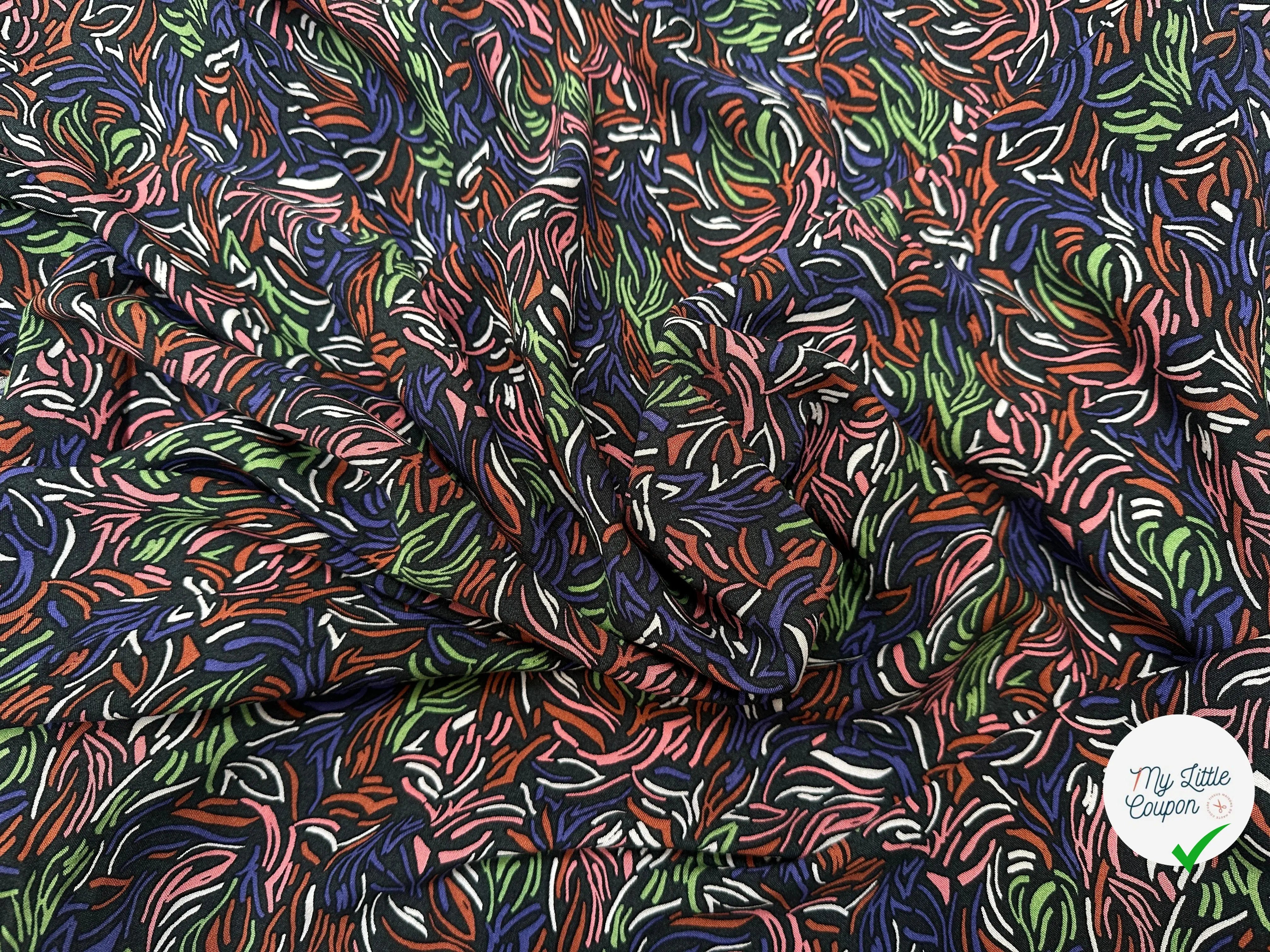 VISCOSE DEMBA NOIR /M.FONCES 1B D4X 150 - My Little Coupon