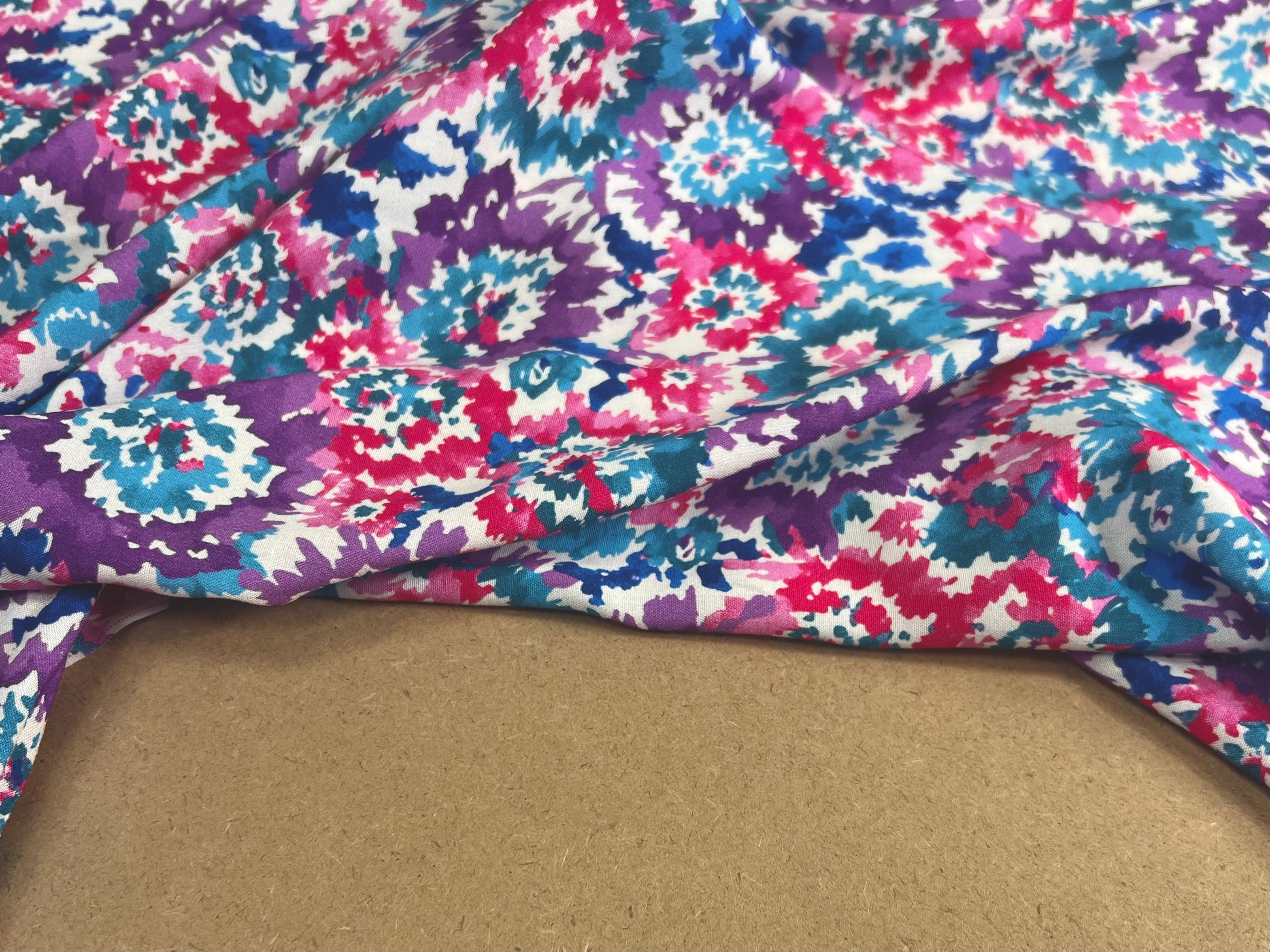VISCOSE FLUIDE FLEURIE - My Little Coupon