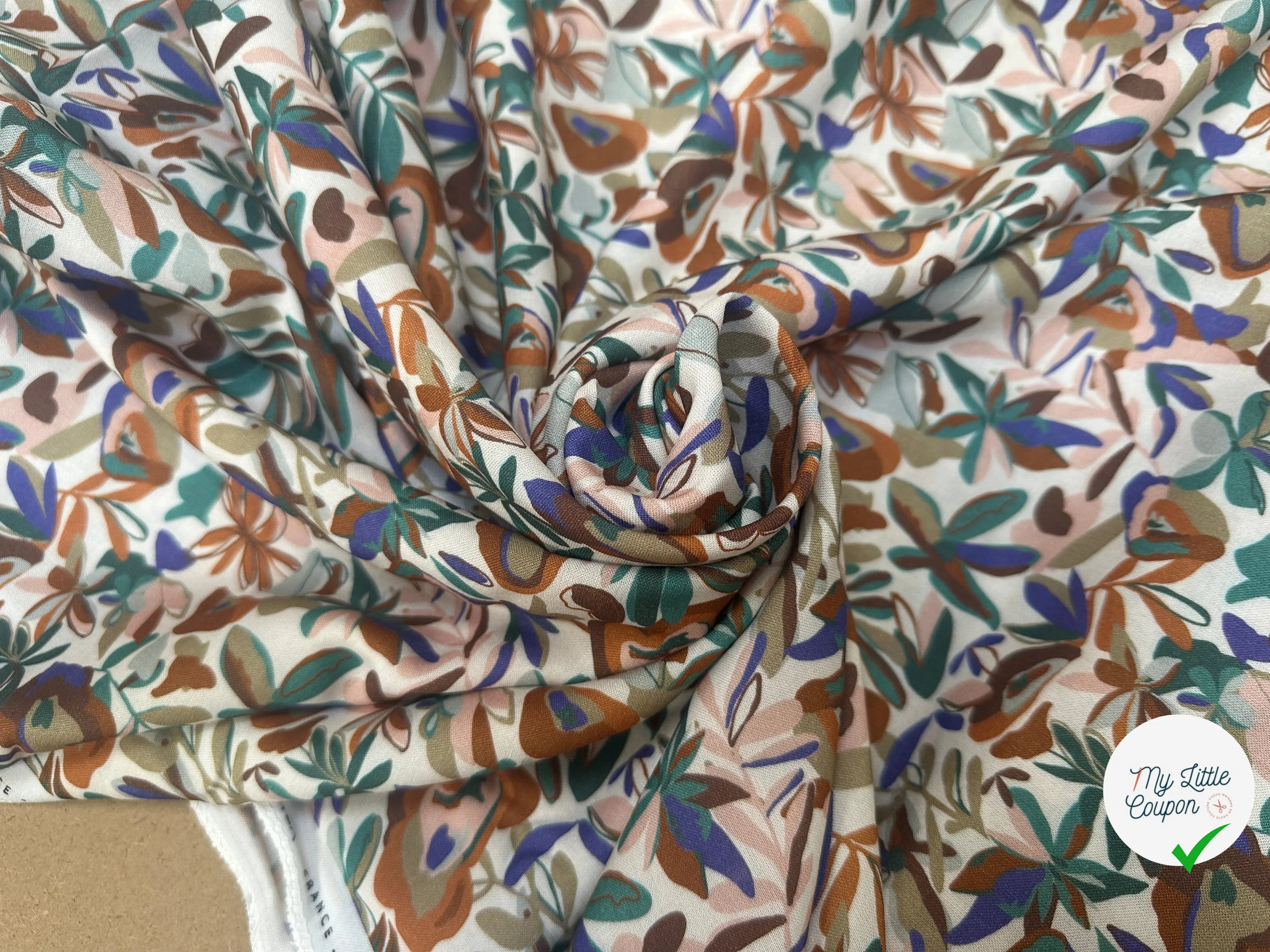 VISCOSE GAIA SAPIN / MARRON - My Little Coupon