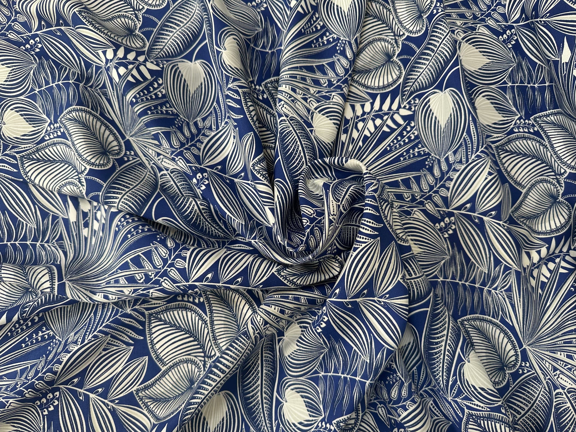 VISCOSE HEVEA BLEU OEKO-TEX - My Little Coupon