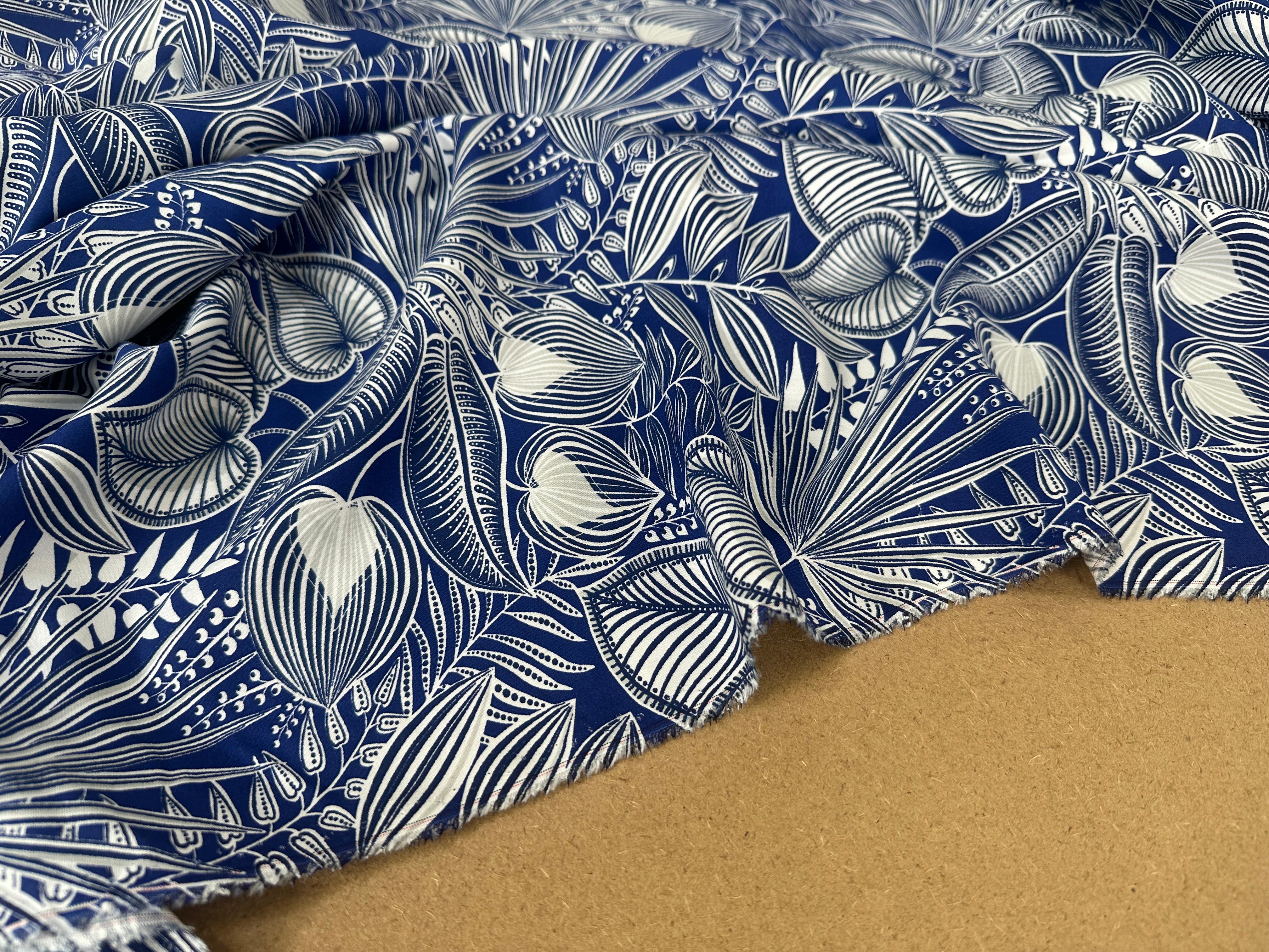 VISCOSE HEVEA BLEU OEKO-TEX - My Little Coupon